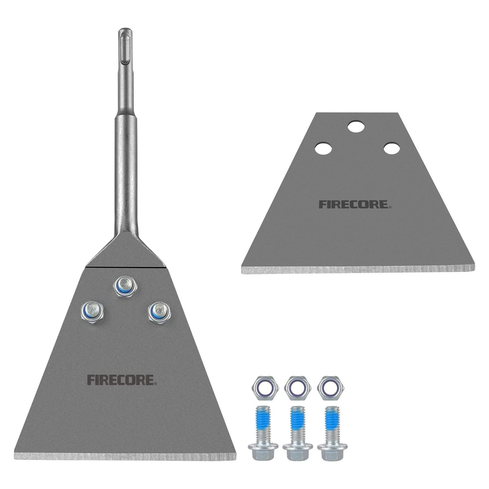 Raspador de Suelo SDS Plus Firecore 5" con Hoja Reemplazable