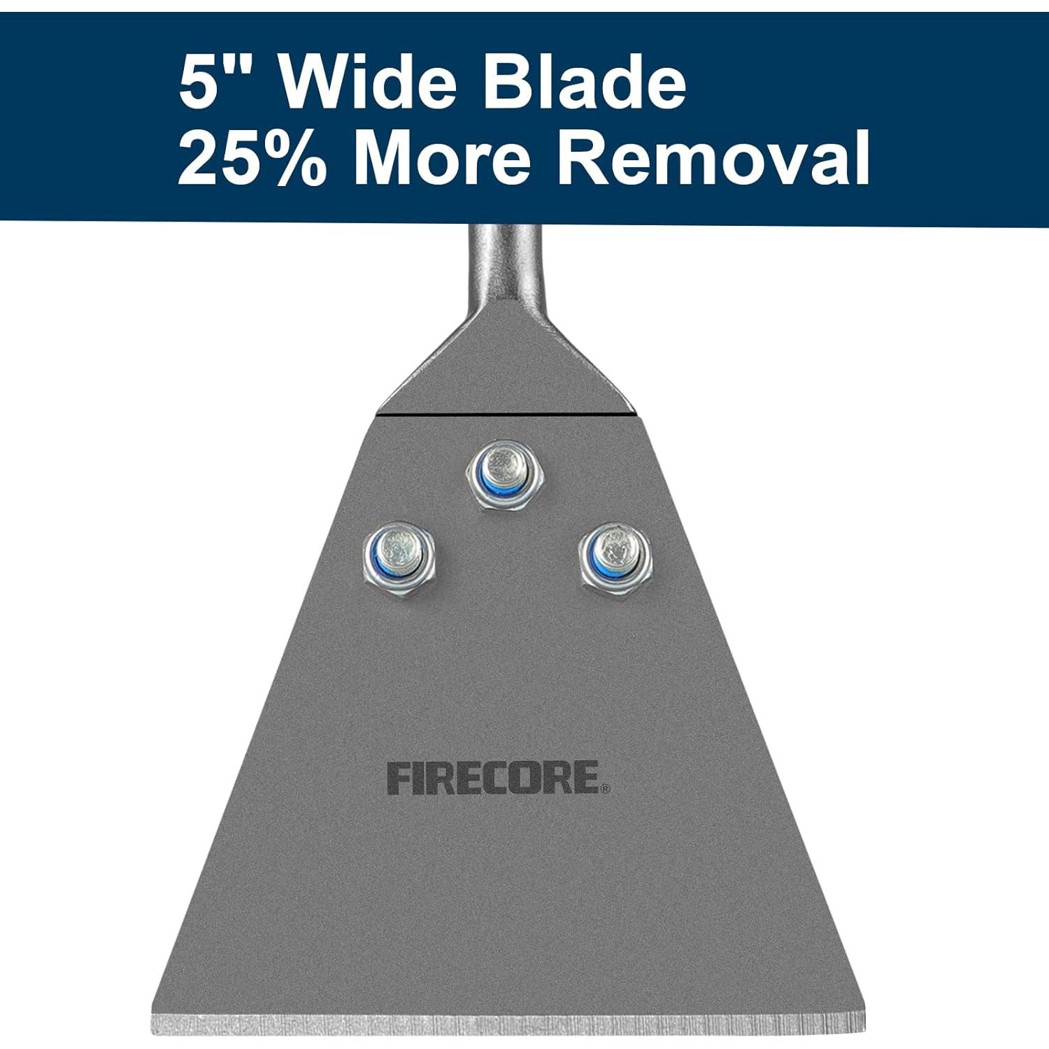 Raspador de Suelo SDS Plus Firecore 5" con Hoja Reemplazable