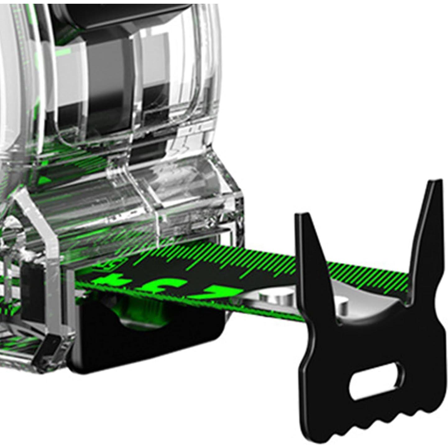 Cinta Métrica Retráctil Hilitand 5m Acero Inoxidable con Caja