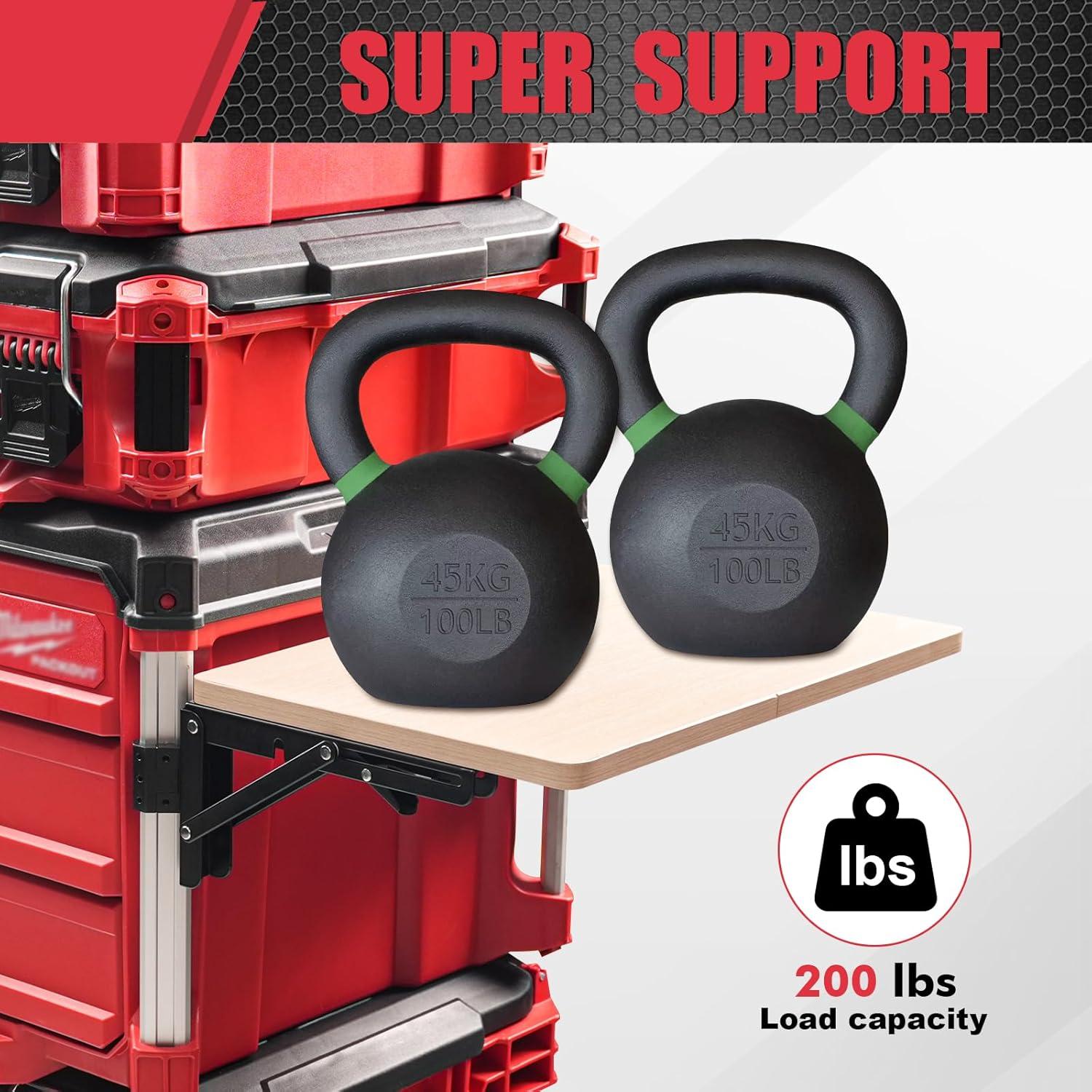 Mesa de Trabajo Plegable BPOPO para Sistema Milwaukee Packout