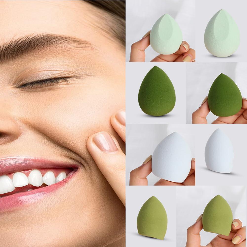Juego de 4 Esponjas de Maquillaje BOYYJING Multicolores