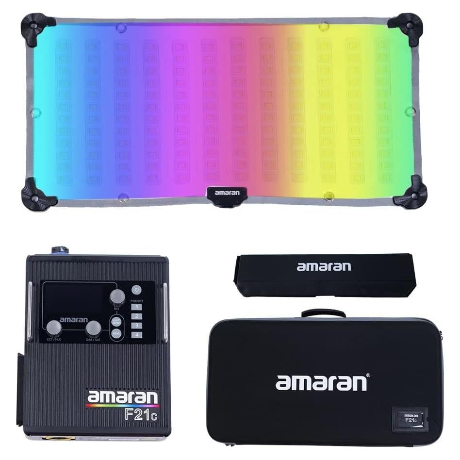 Panel LED Flexible Plegable Aputure Amaran F21c RGBWW 100W