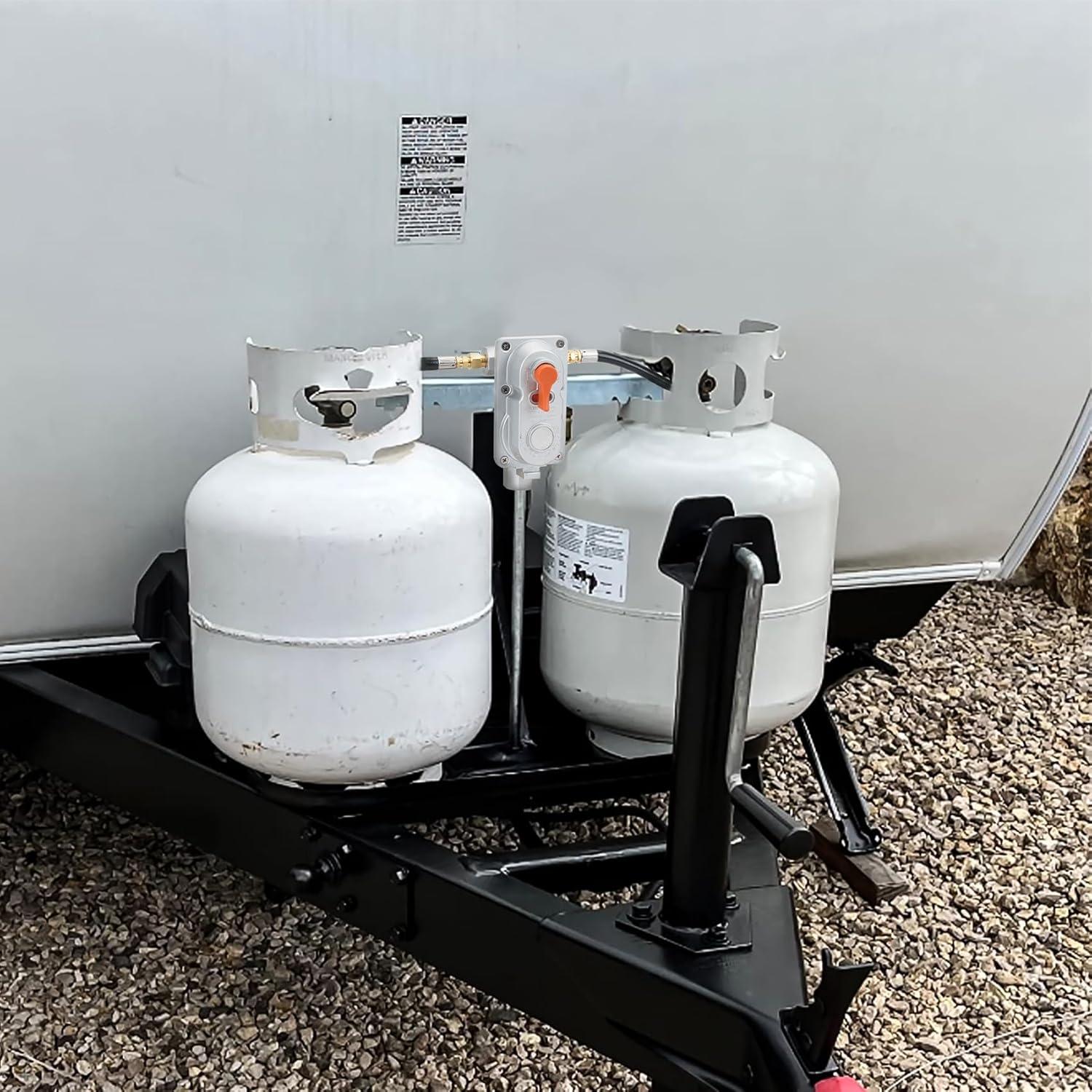 Regulador de Propano Skyflame 2 Etapas con Mangueras 45,72 cm