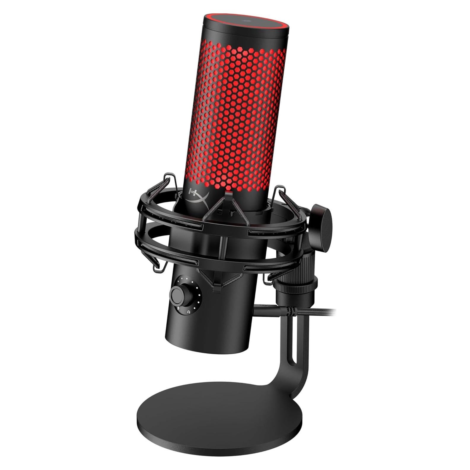 HyperX QuadCast 2 - Micrófono USB para Streaming y Podcasting