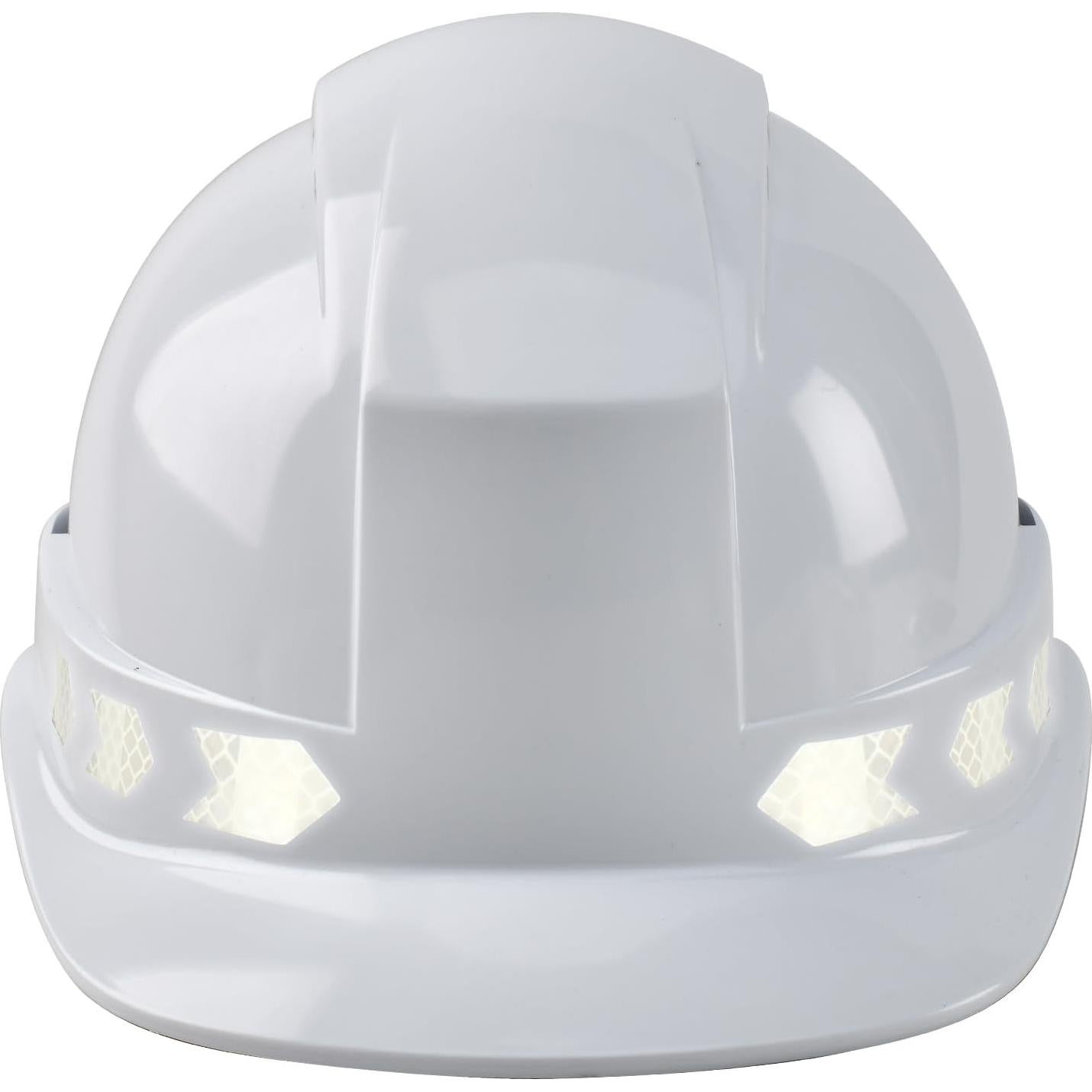 Casco de Seguridad Nsteky Blanco con Ventilación y Reflectante