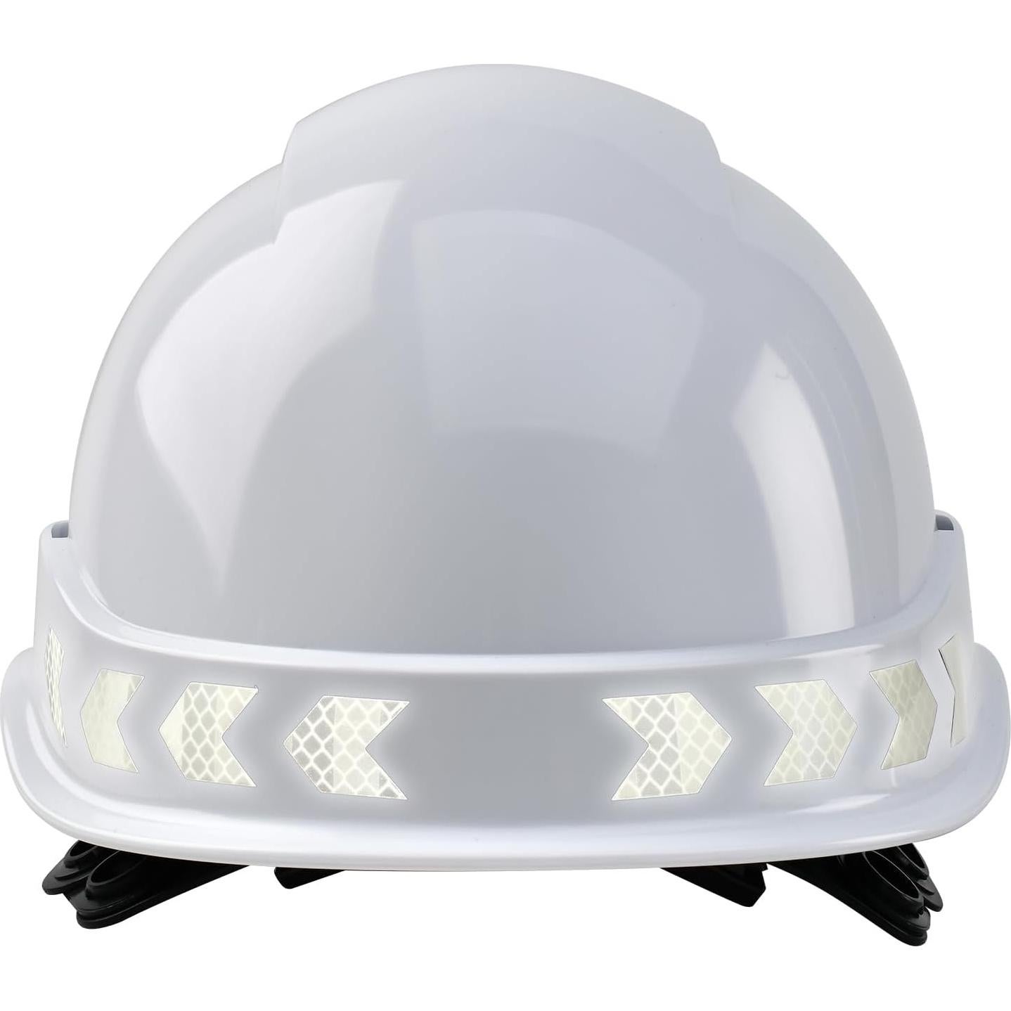 Casco de Seguridad Nsteky Blanco con Ventilación y Reflectante