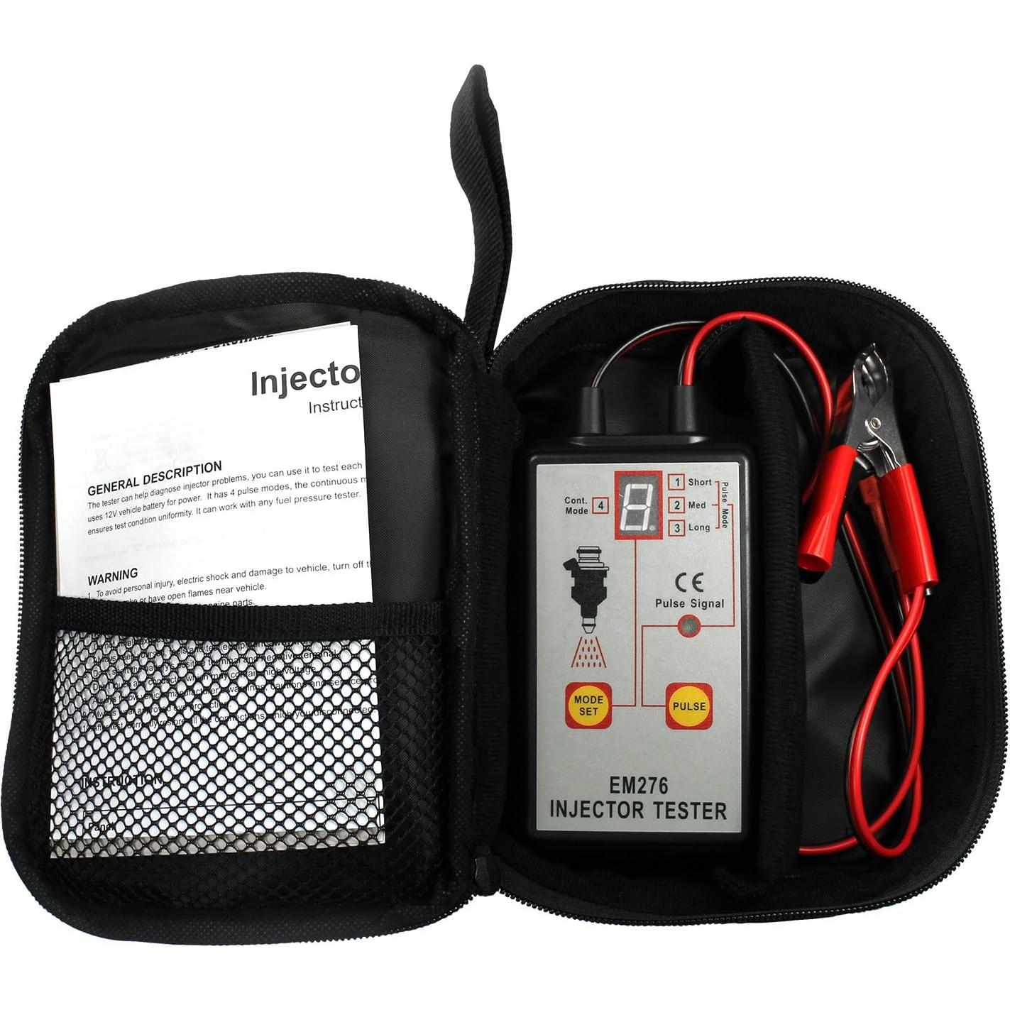 Probador de Inyectores de Combustible Allsun EM276 12V LED