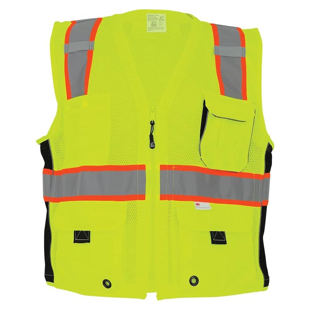 Chaleco de Seguridad Global Glove GLO-079 Amarillo Reflectante