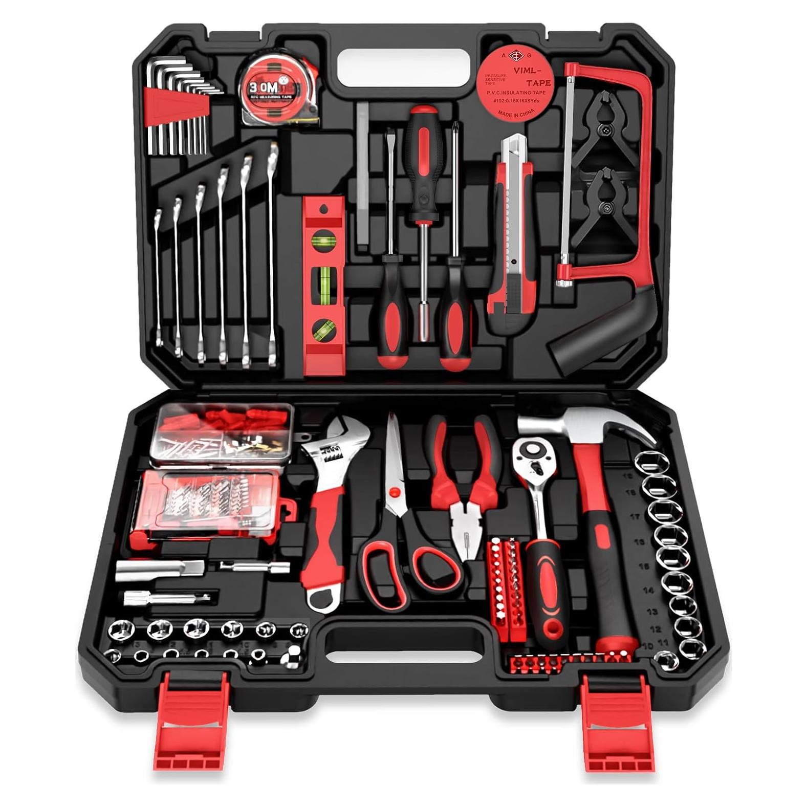 Kit de Herramientas Sundpey 257 Piezas - Juego Completo para Hogar