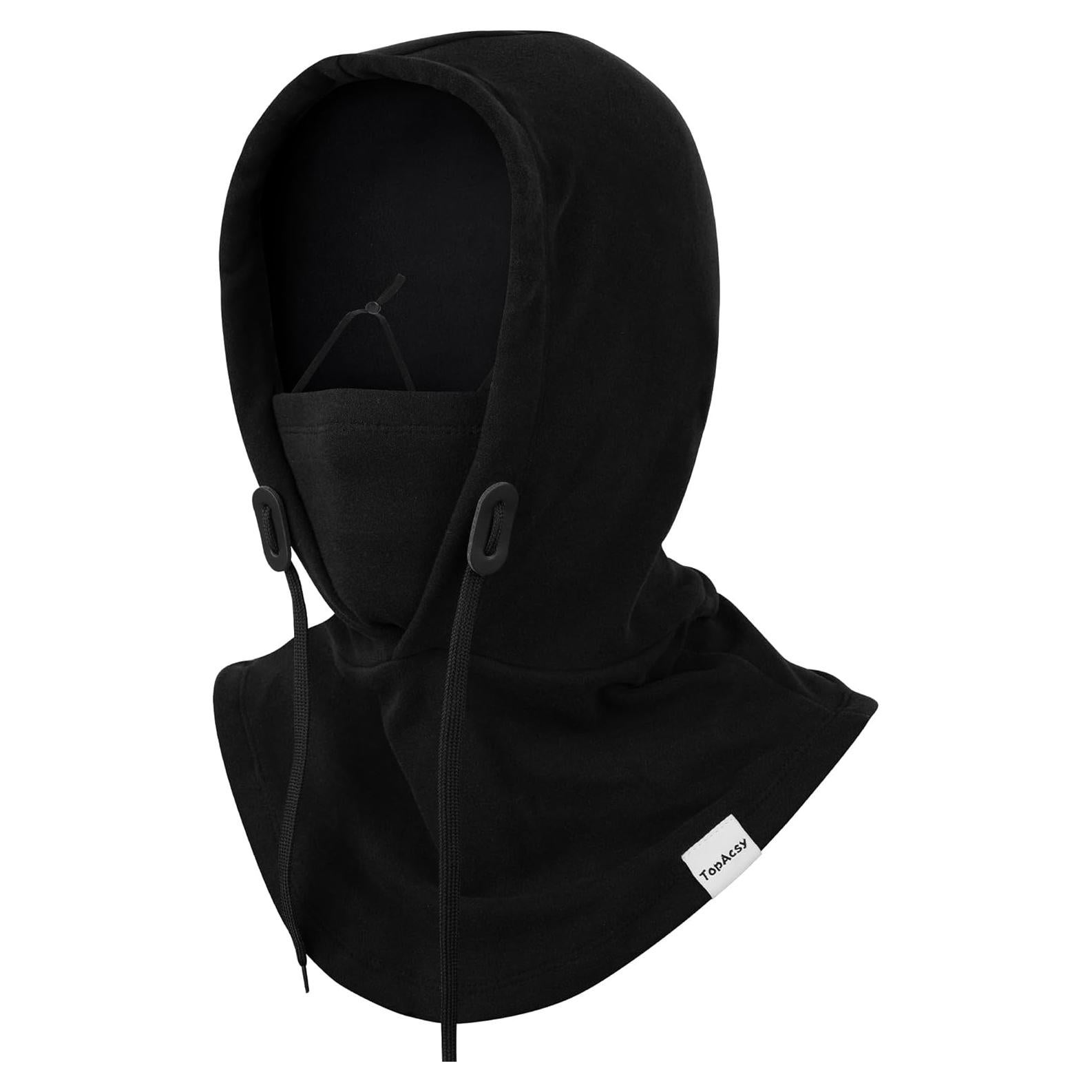 Mascarilla Balaclava TOPacsy Unisex Negra para Invierno