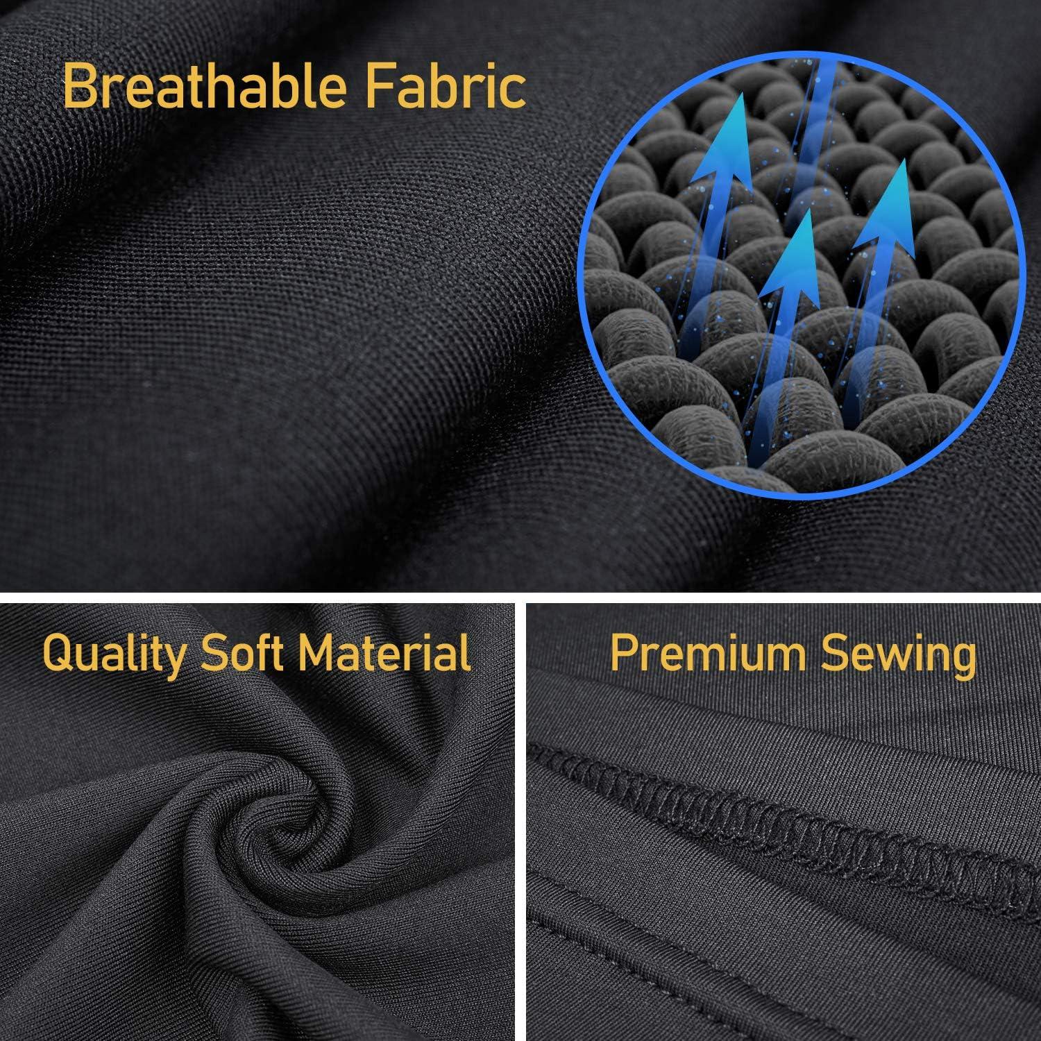 Gaiter de Cuello TICONN Negro Transpirable para Verano