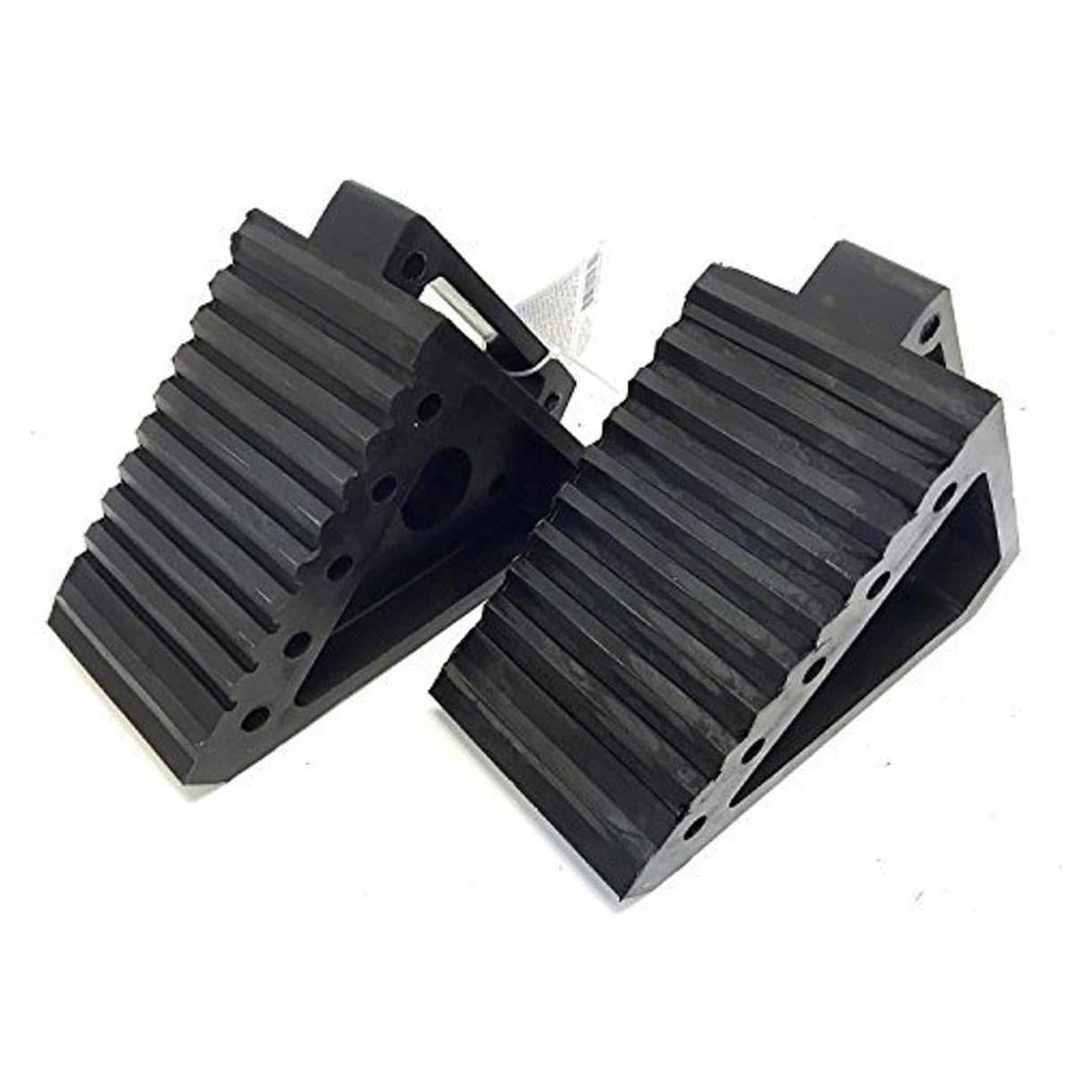 Cuñas de Rueda de Goma MAXXHAUL 70472 2-Pack 20x10x15 cm