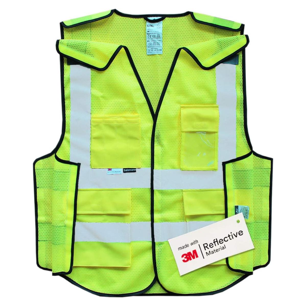 Chaleco de Seguridad Salzmann - Alta Visibilidad 5 Puntos