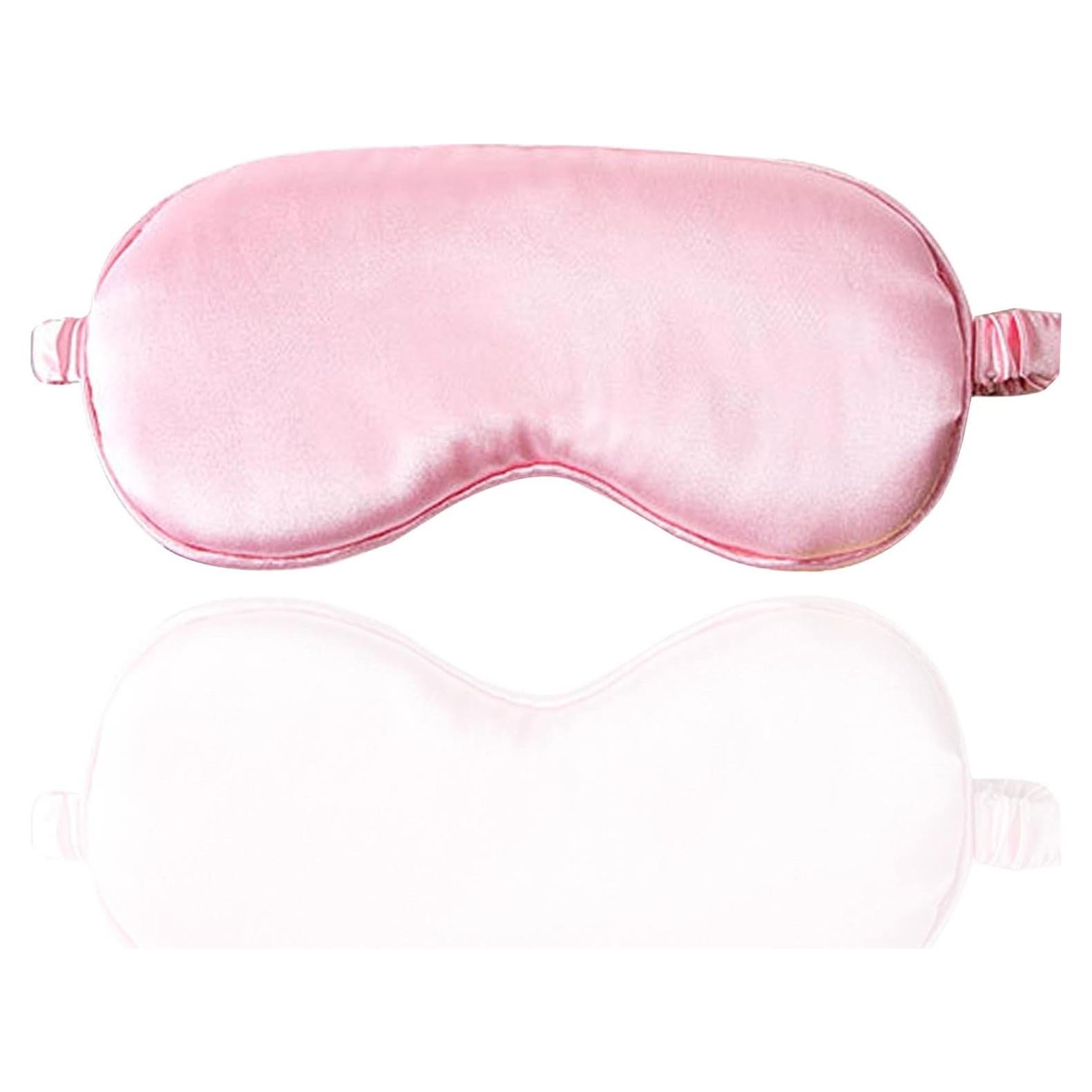 Máscara para dormir LMGERBUD suave y cómoda - Rosa