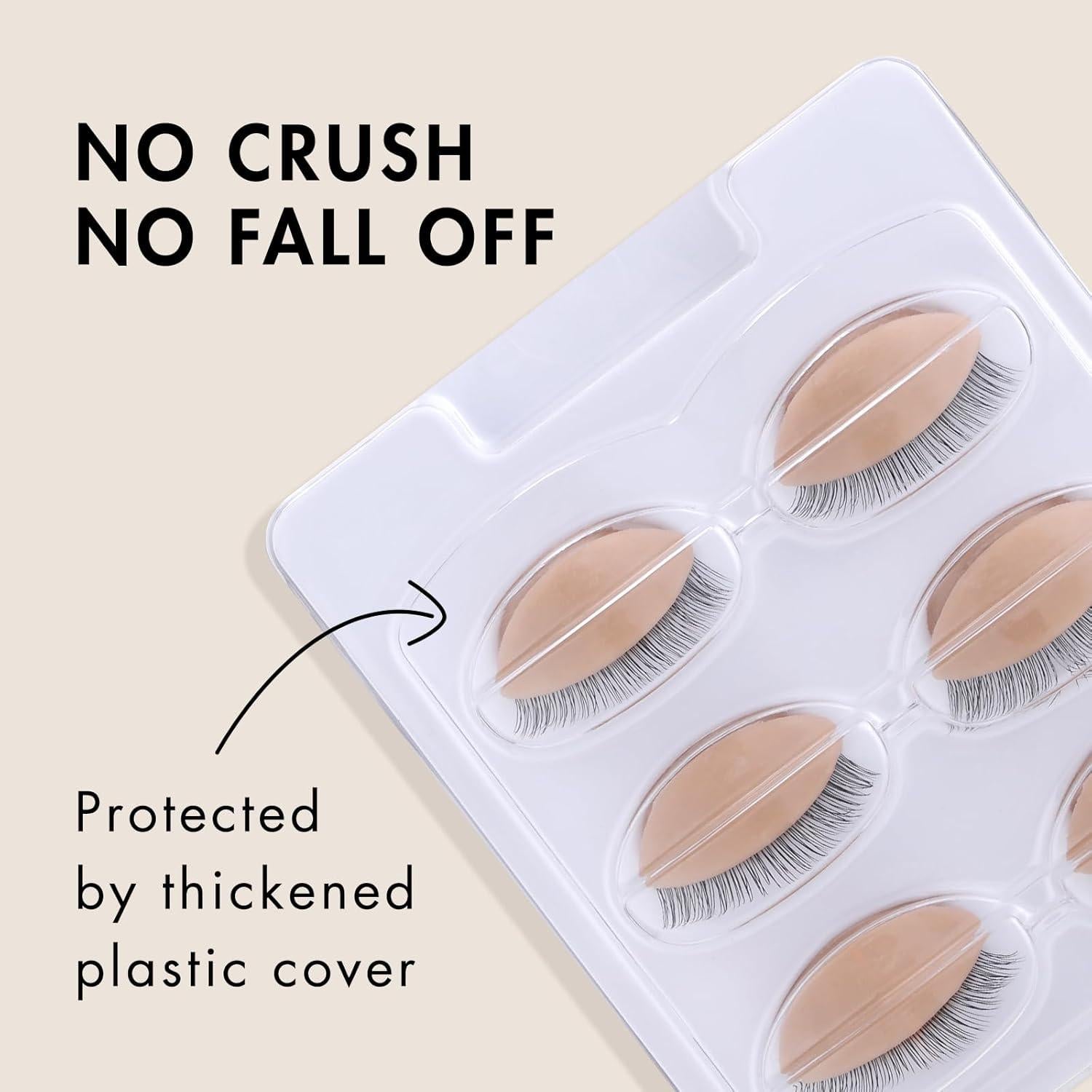 Pámpados de Doble Capa Embagol - 3 Pares Reutilizables