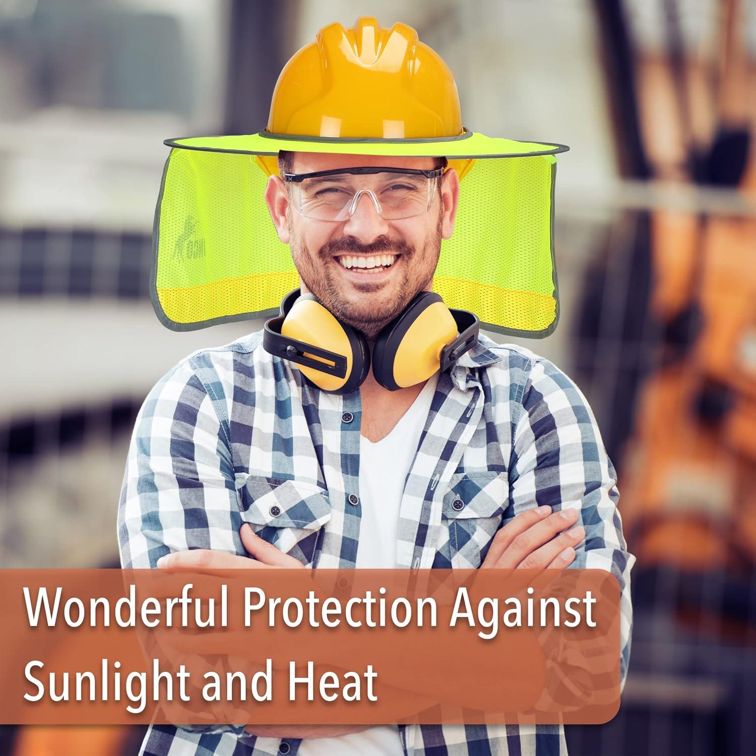 Protector Solar UNCO para Casco Amarillo Malla Transpirable