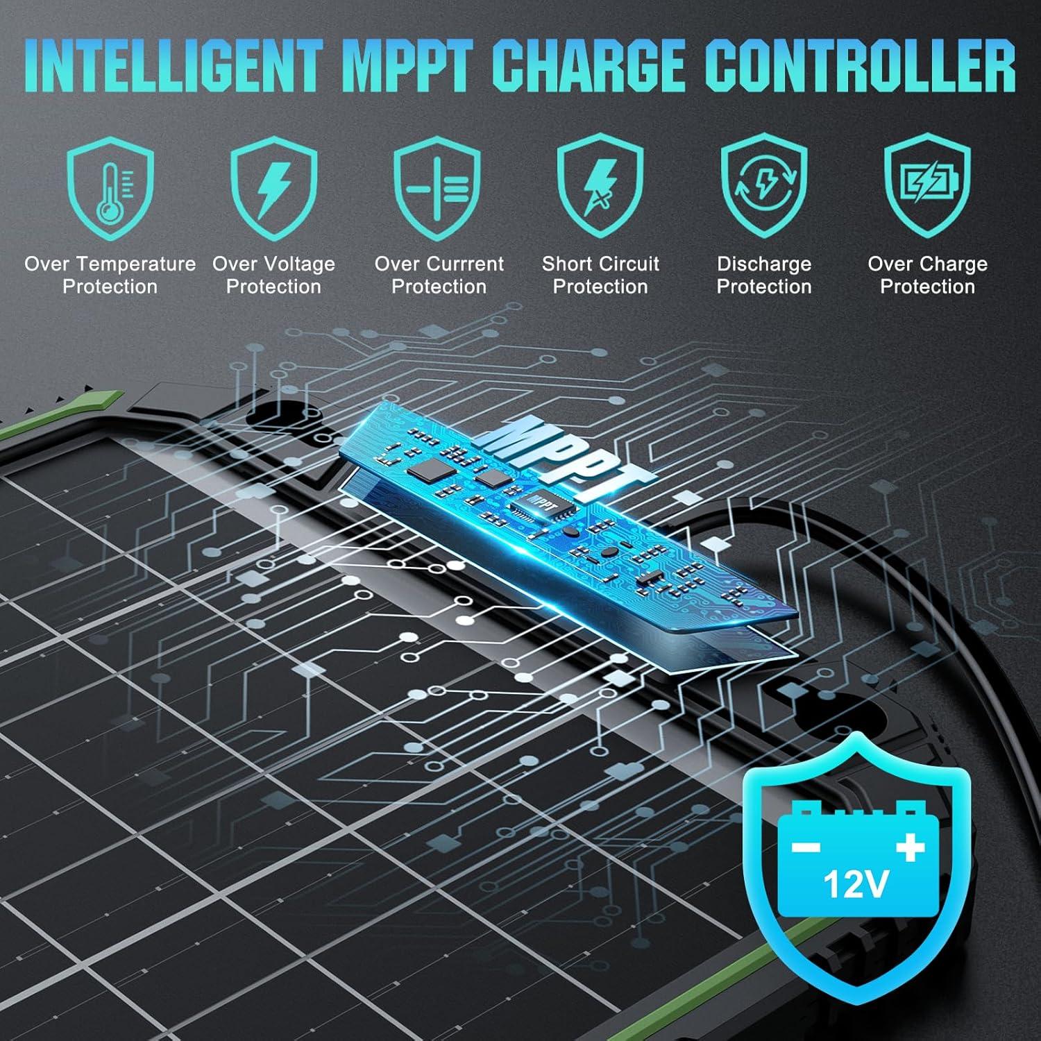 Cargador Solar 15W Sun Energise 12V Mantenedor MPPT