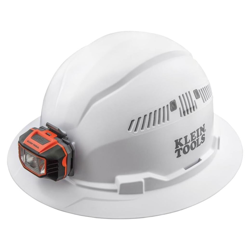 Casco Duro Klein Tools 60407 con Luz y Ventilación