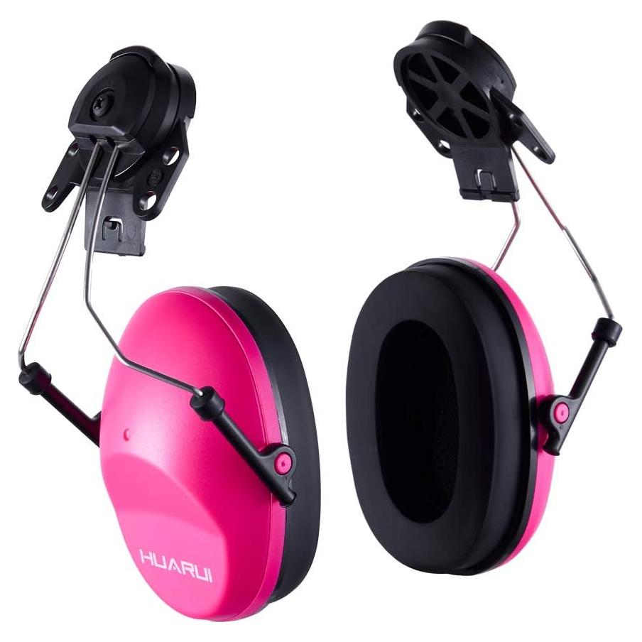 Auriculares de Protección Auditiva Marca X - Rosa - Ajustables