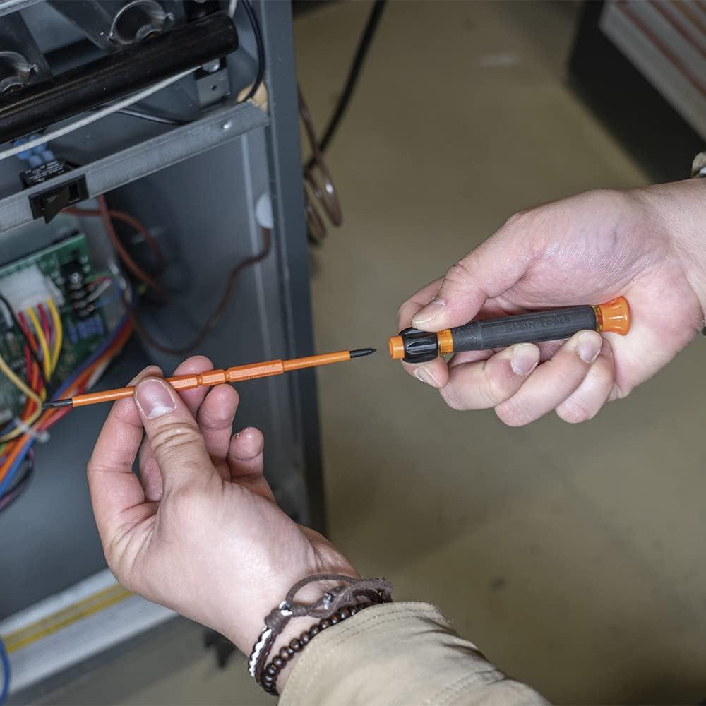 Destornillador Aislado Klein Tools 32581INS 2-en-1 Phillips #0