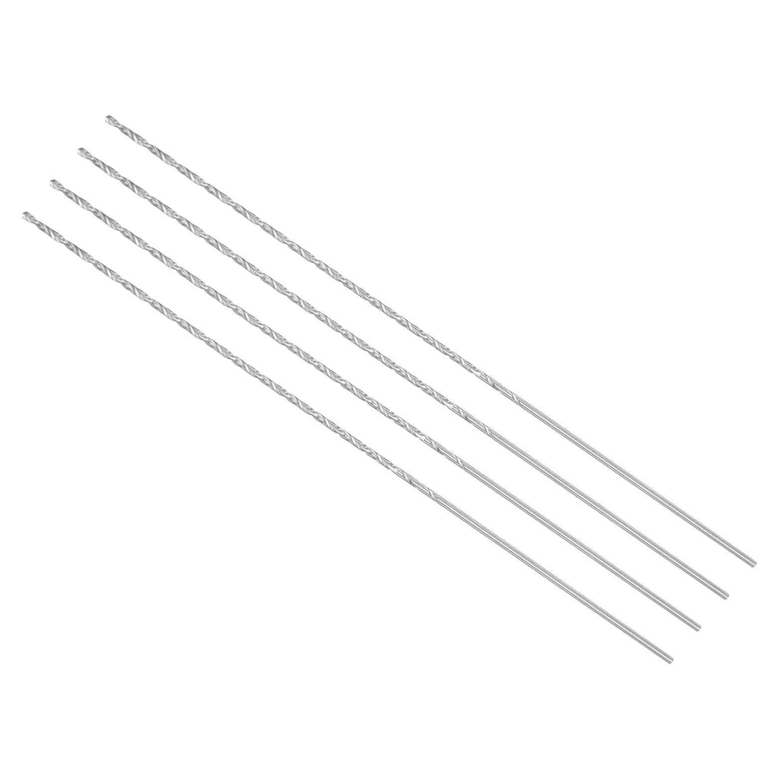 Brocas de Taladro Twist 1.5mm x 160mm Acero HSS - 4 Piezas