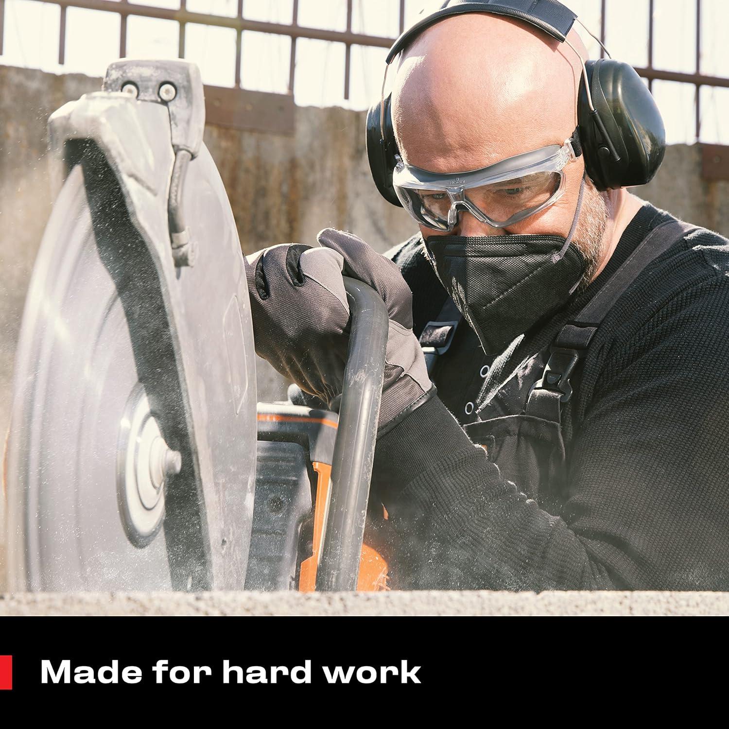 NoCry Anti Fog Safety Goggles for Women and Men with Premium Anti-Scratch Coating — ANSI Z87 Certified Lenses and Adjustable Headband — Ideal for Chemistry Labs, Science Projects, and Dust Protection