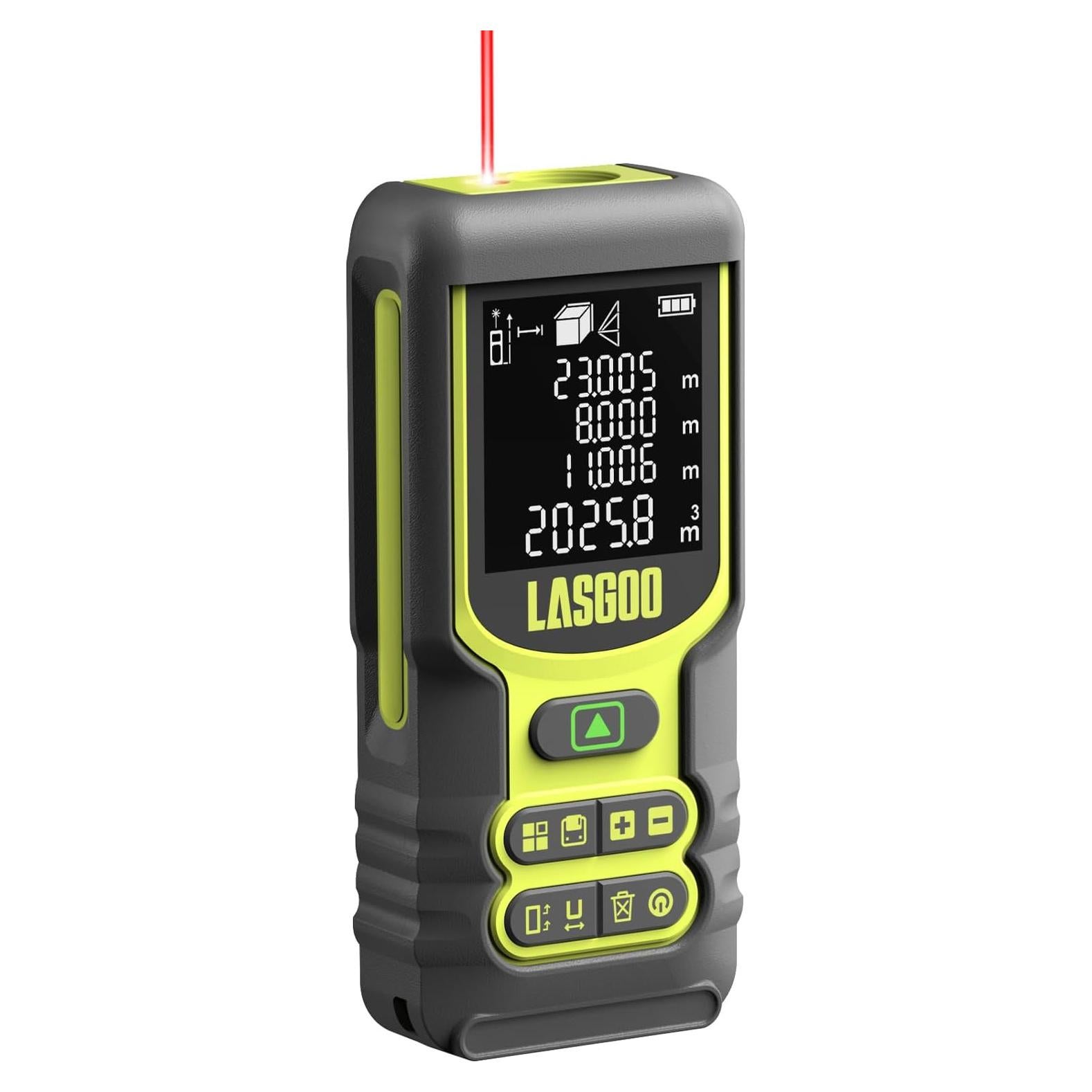 Medidor Láser LASGOO 60m Herramienta de Medición Precisa