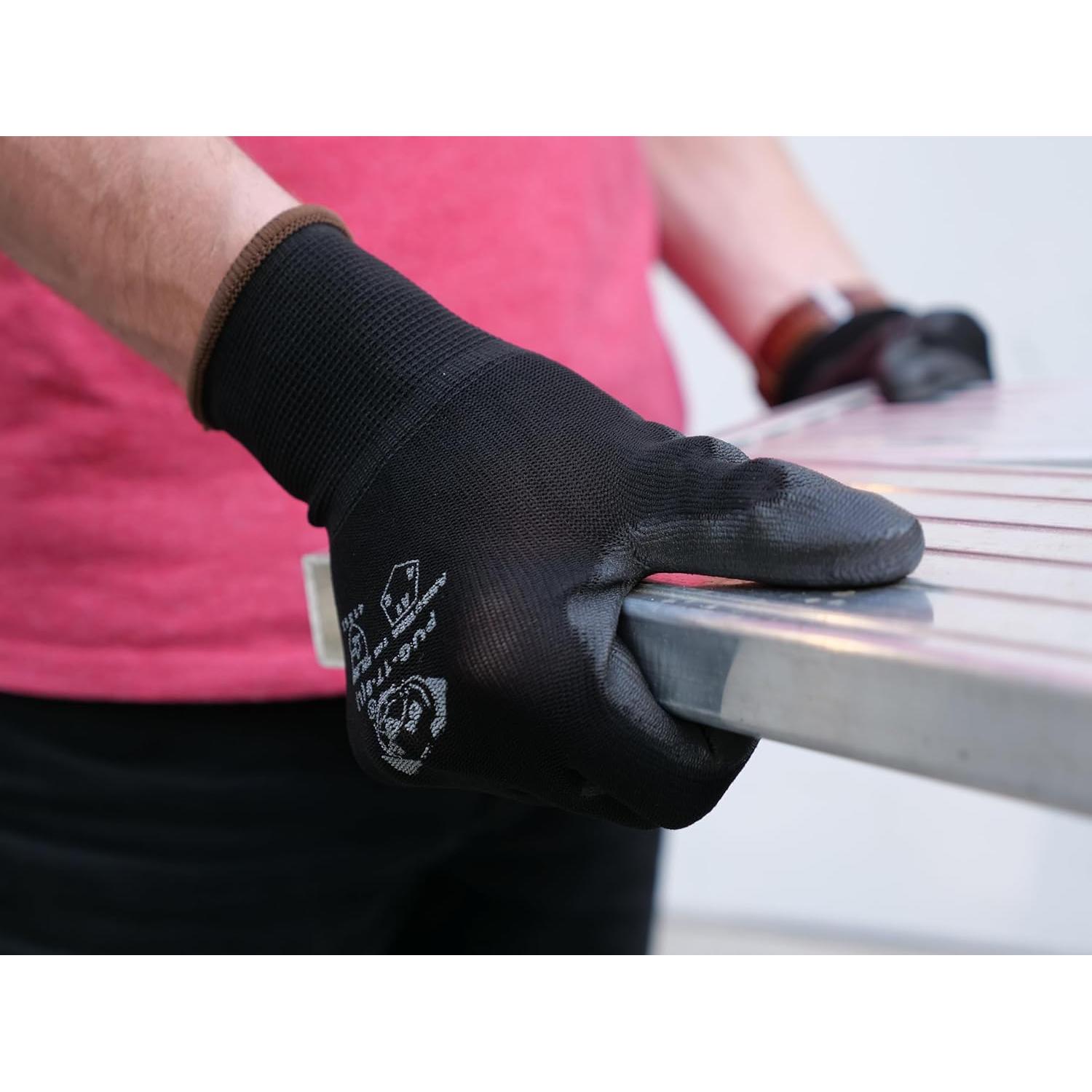 Guantes de trabajo Global Glove PUG-17, 12 pares, 2X-pequeño