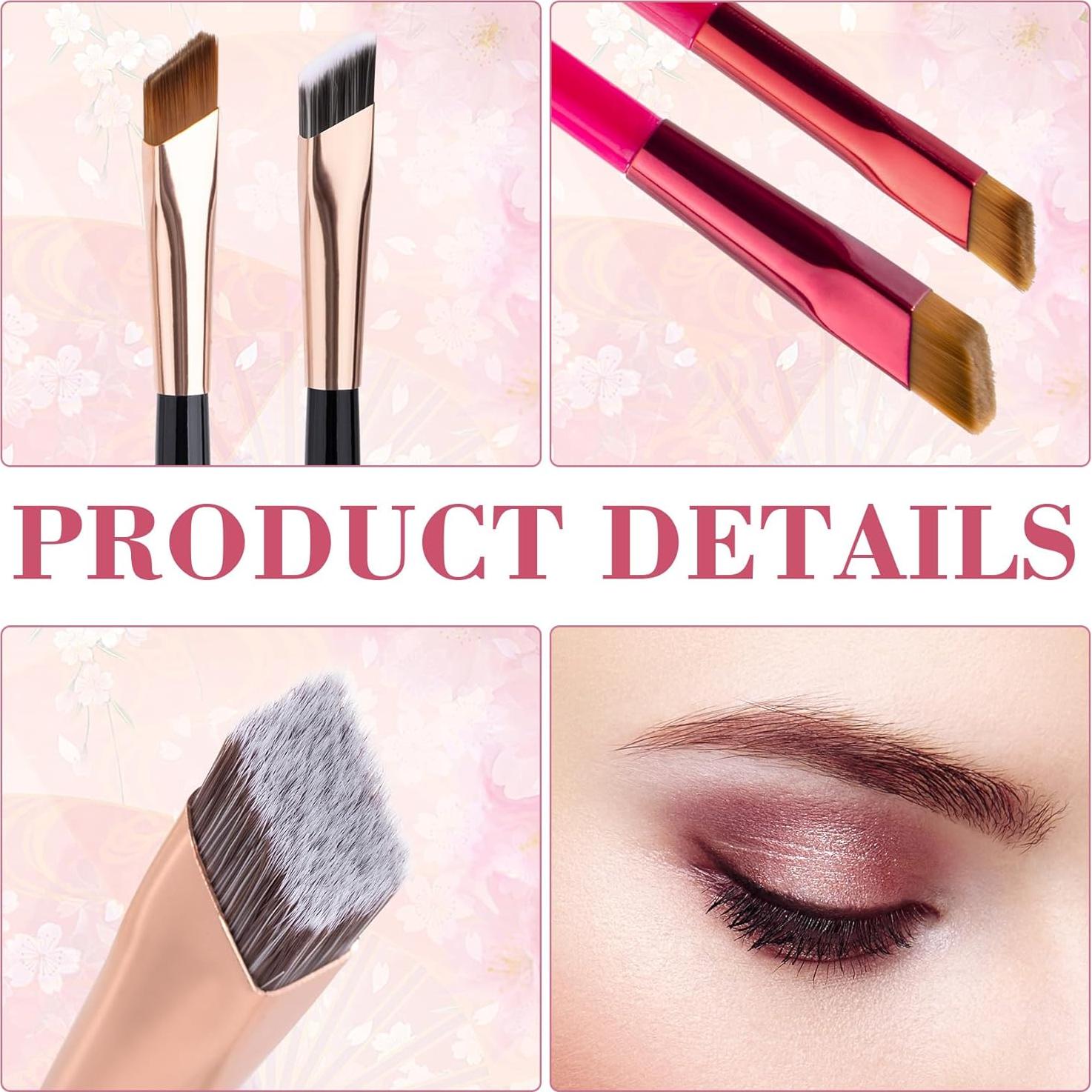 Brochas de Cejas Multifuncionales PAGOW - 4 Piezas