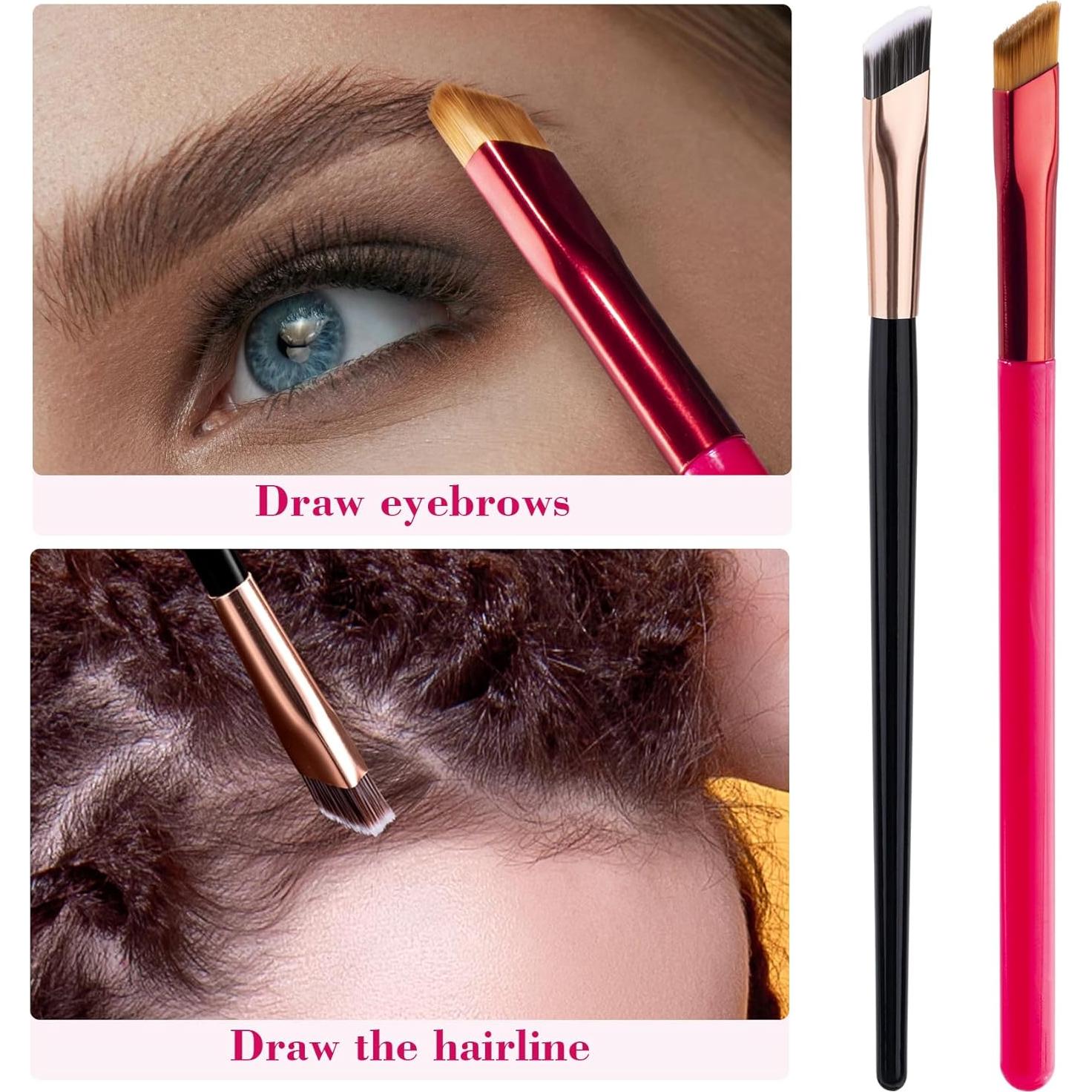 Brochas de Cejas Multifuncionales PAGOW - 4 Piezas