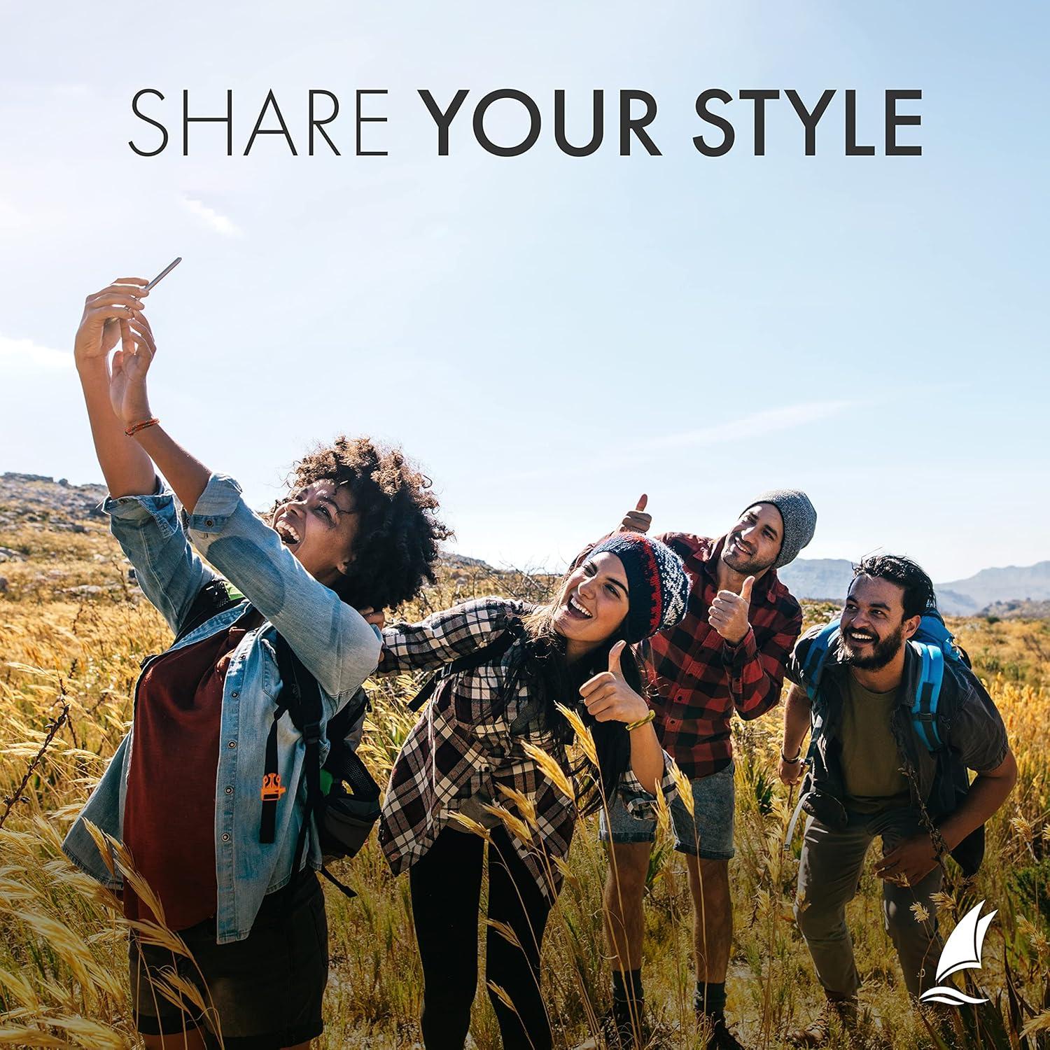 Pulsera de Cuerda Ajustable Pasión por el Viento - Unisex - Impermeable