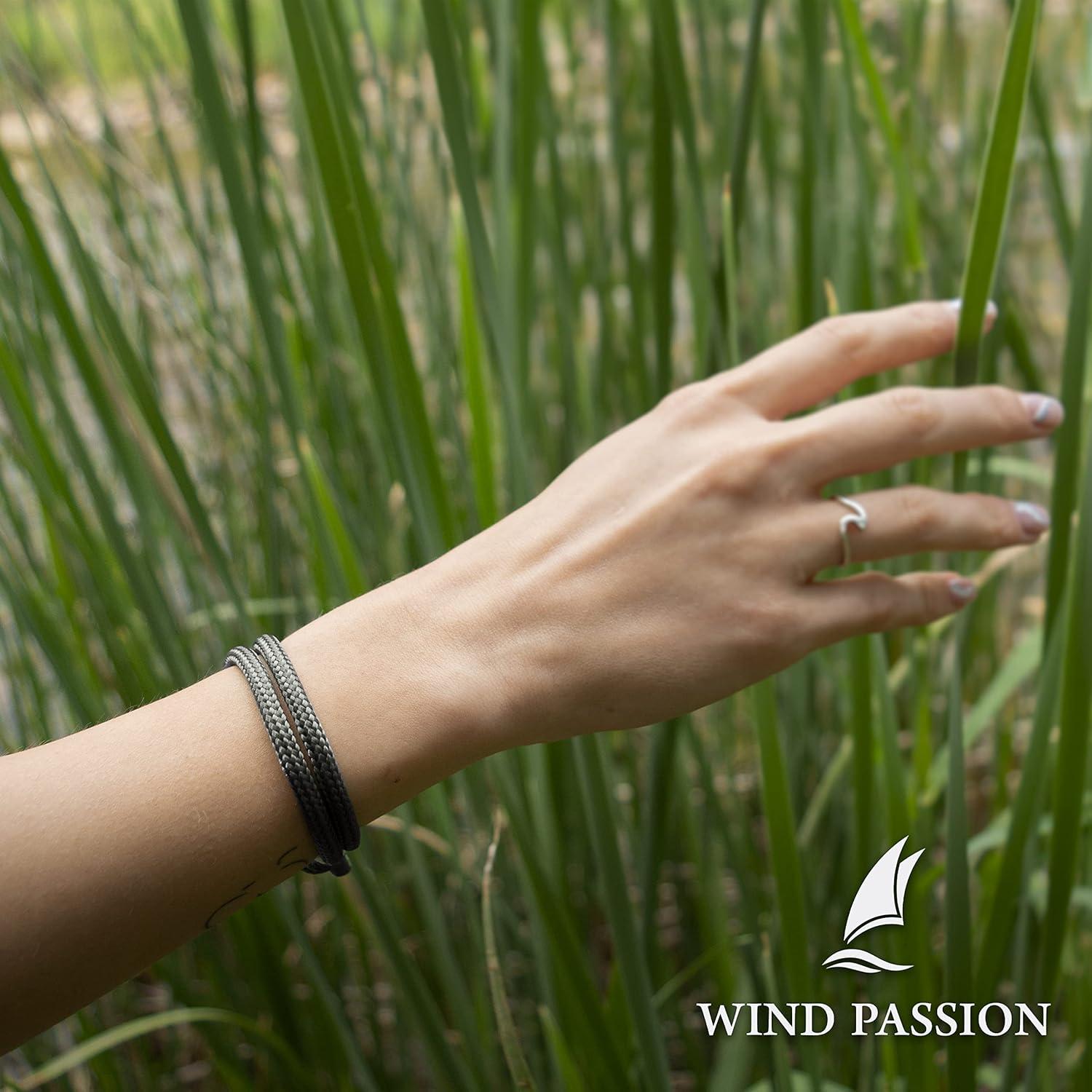 Pulsera de Cuerda Ajustable Pasión por el Viento - Unisex - Impermeable