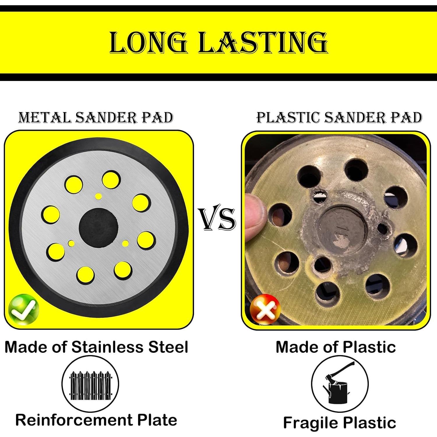 Almohadilla de Lijado Orbital 5" Crossarctic - 2 Piezas