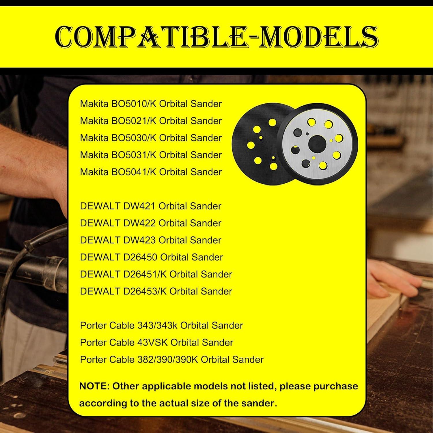 Almohadilla de Lijado Orbital 5" Crossarctic - 2 Piezas
