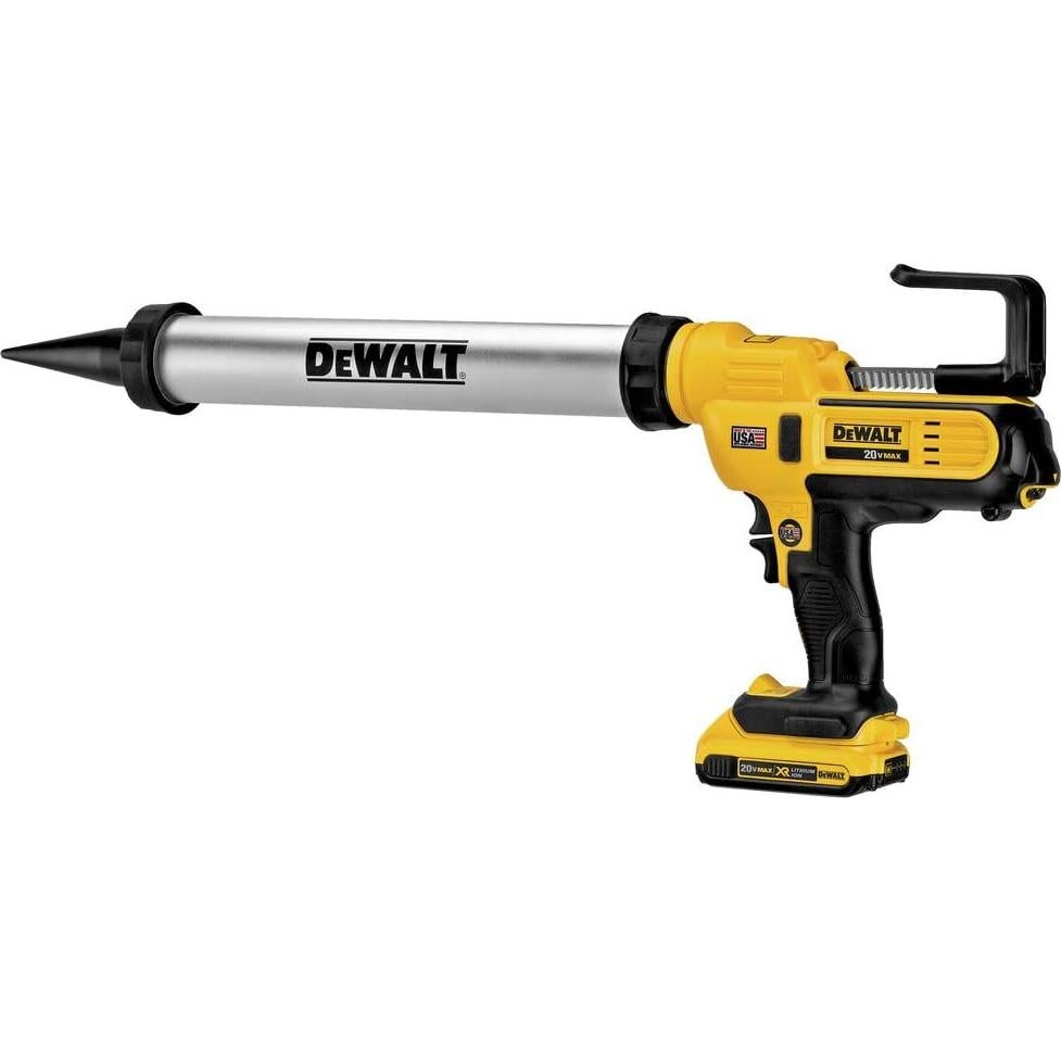 Pistola de Calafateo DEWALT 20V MAX DCE580D1 300-600ml