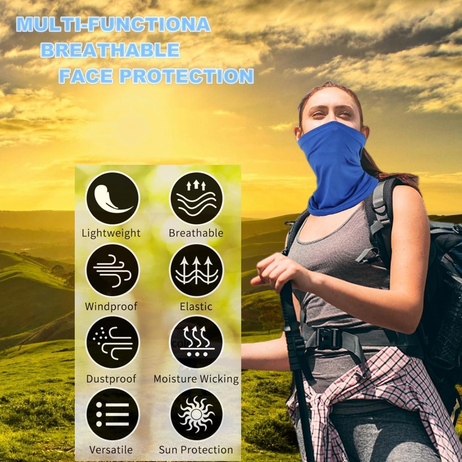 Gaiter de Cuello COOLZU - Paquete de 6 Multicolor