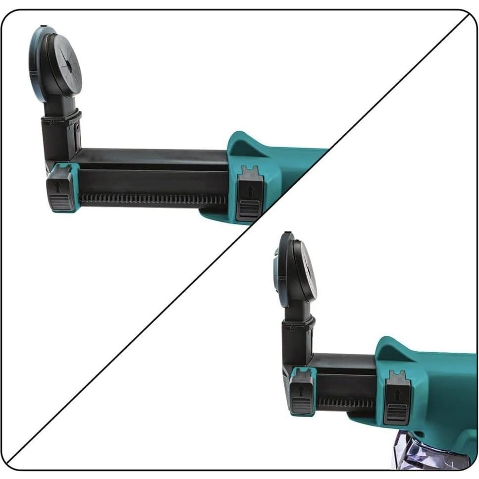 Martillo Rotativo Inalámbrico Makita 18V LXT 1" con Extractor HEPA