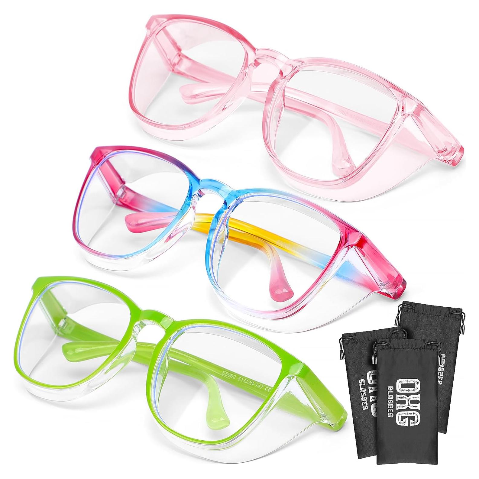 Gafas de Seguridad OXG 3 Paquete Antivaho Luz Azul