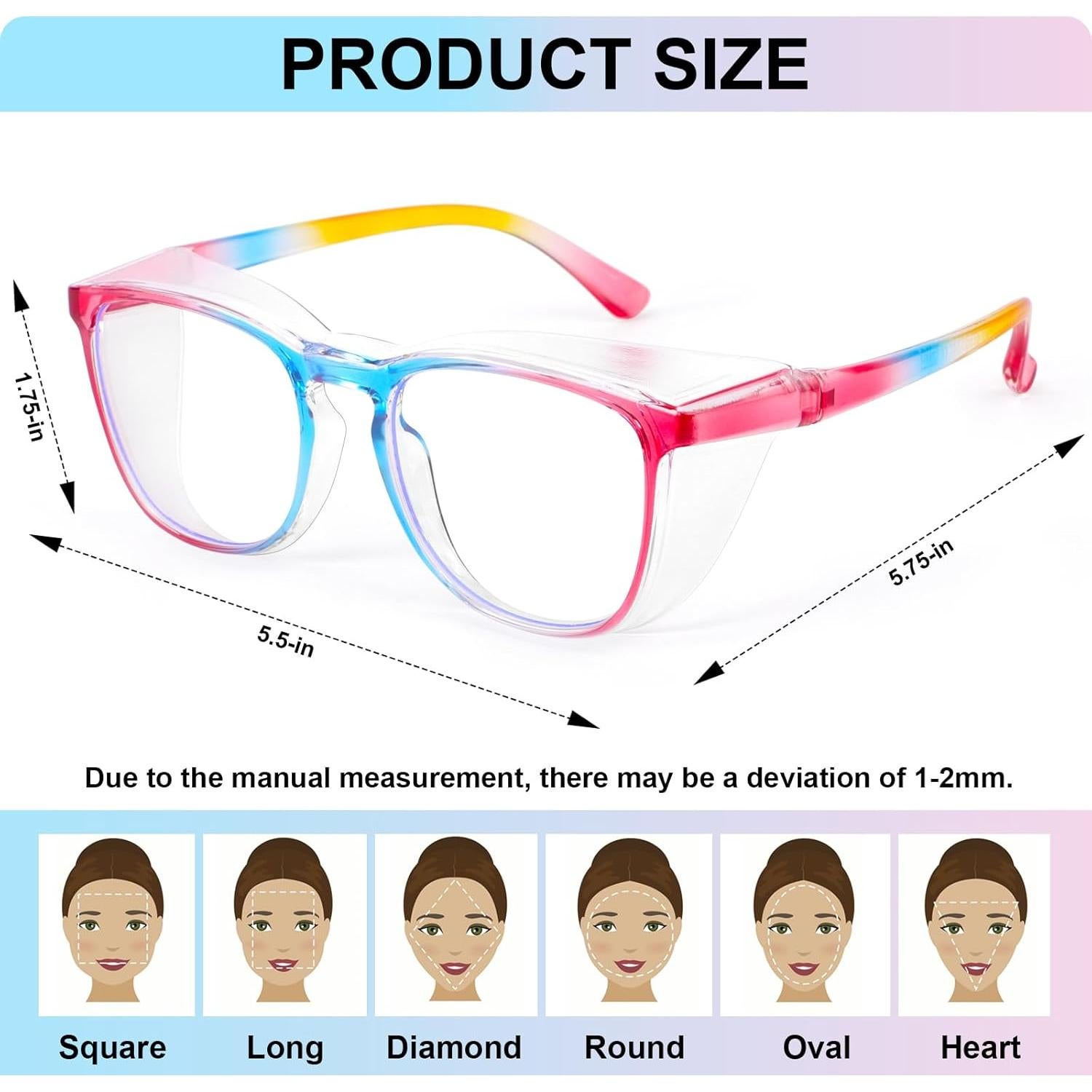 Gafas de Seguridad OXG 3 Paquete Antivaho Luz Azul