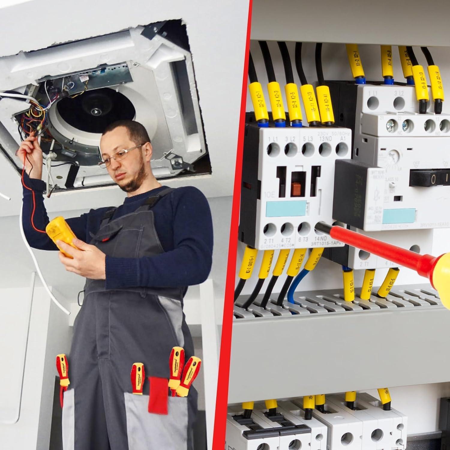 Juego de Destornilladores Aislados ToolinHand 7 PCS 1000V