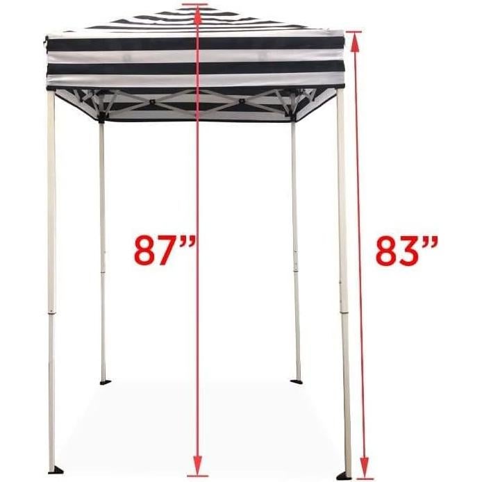 Cabina de Cambio Portátil Impact Canopy 4x4 Azul Marino