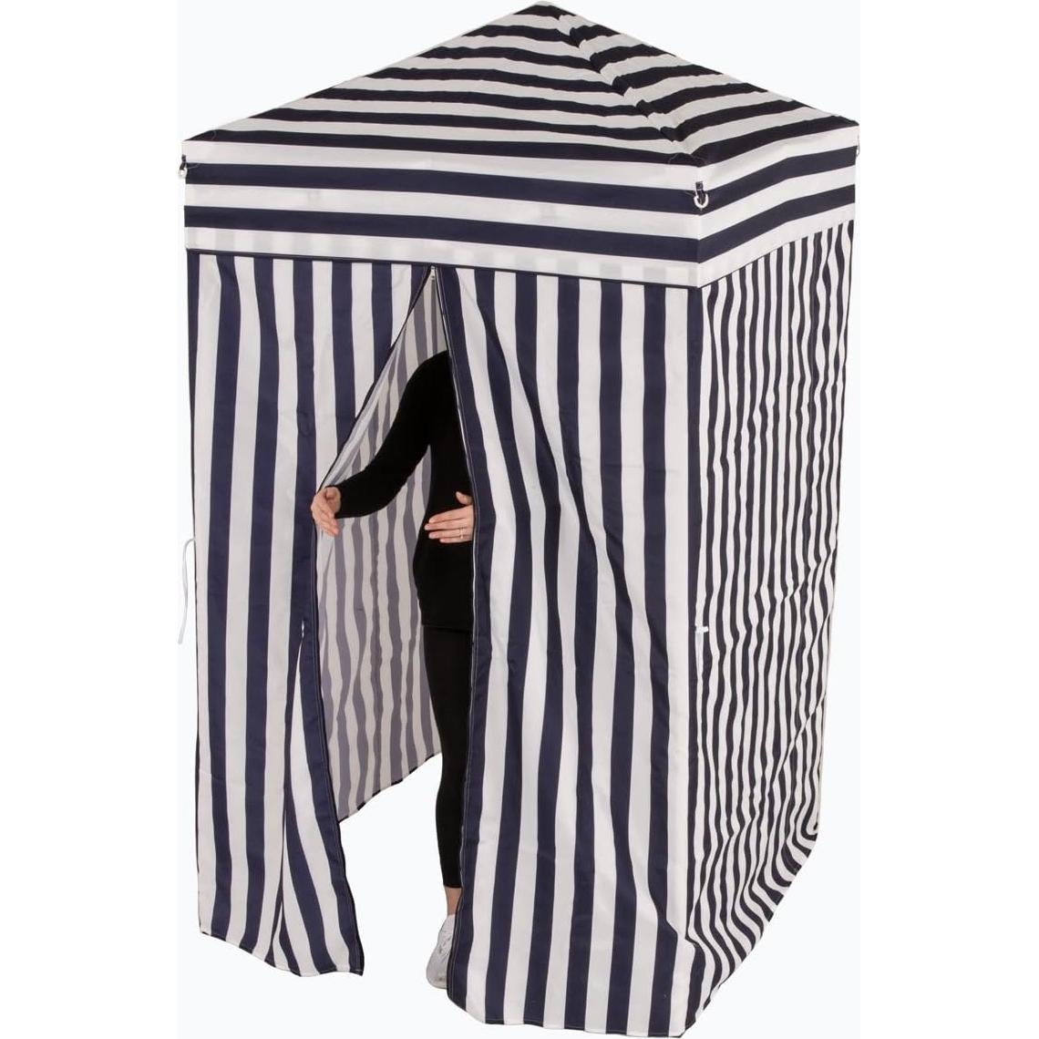 Cabina de Cambio Portátil Impact Canopy 4x4 Azul Marino