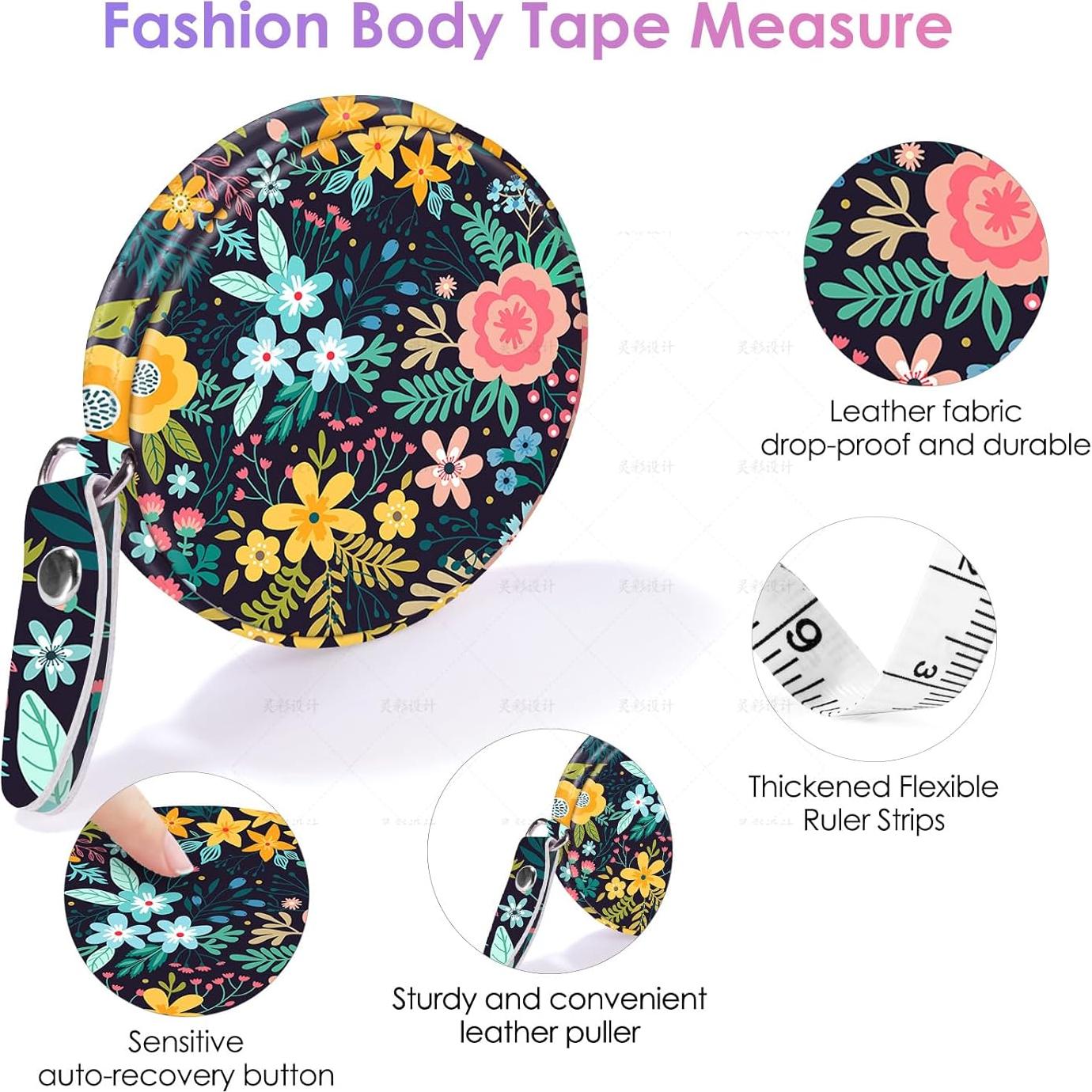 Cinta Métrica Retráctil Gerkia 1.5m para Costura y Medidas