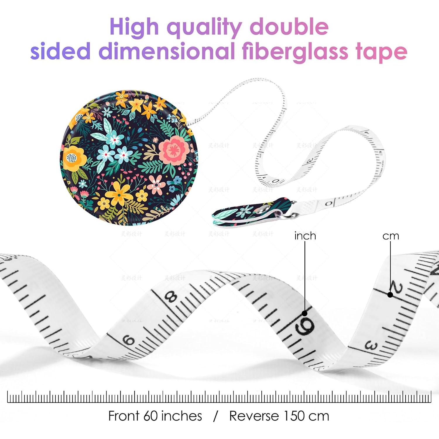 Cinta Métrica Retráctil Gerkia 1.5m para Costura y Medidas