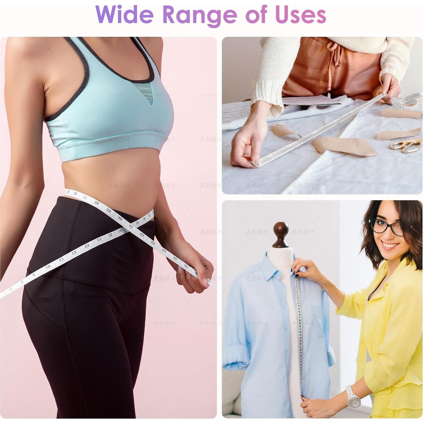 Cinta Métrica Retráctil Gerkia 1.5m para Costura y Medidas