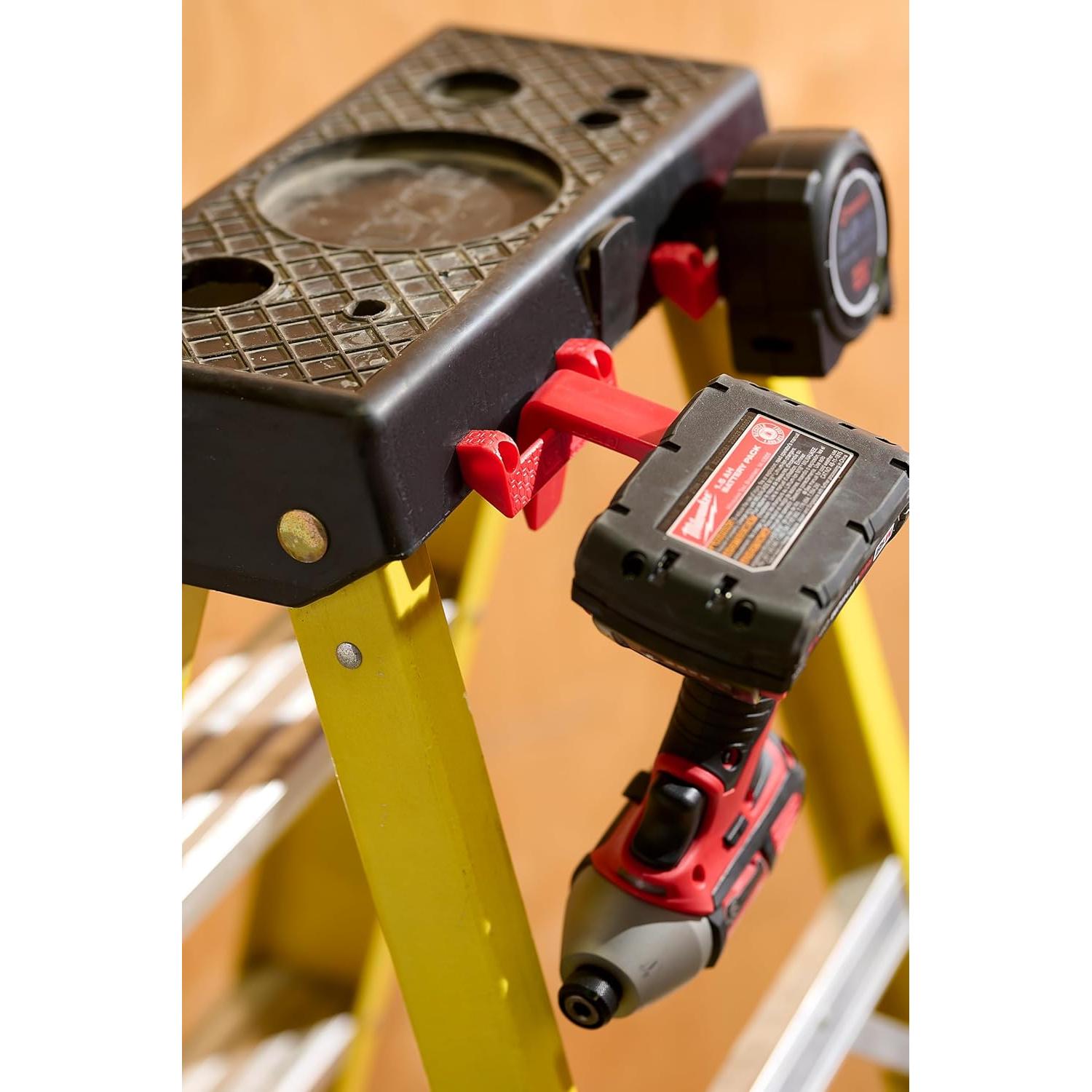 Ganchos Anchos CADDY Mega Hook para Taladro - Paquete de 2