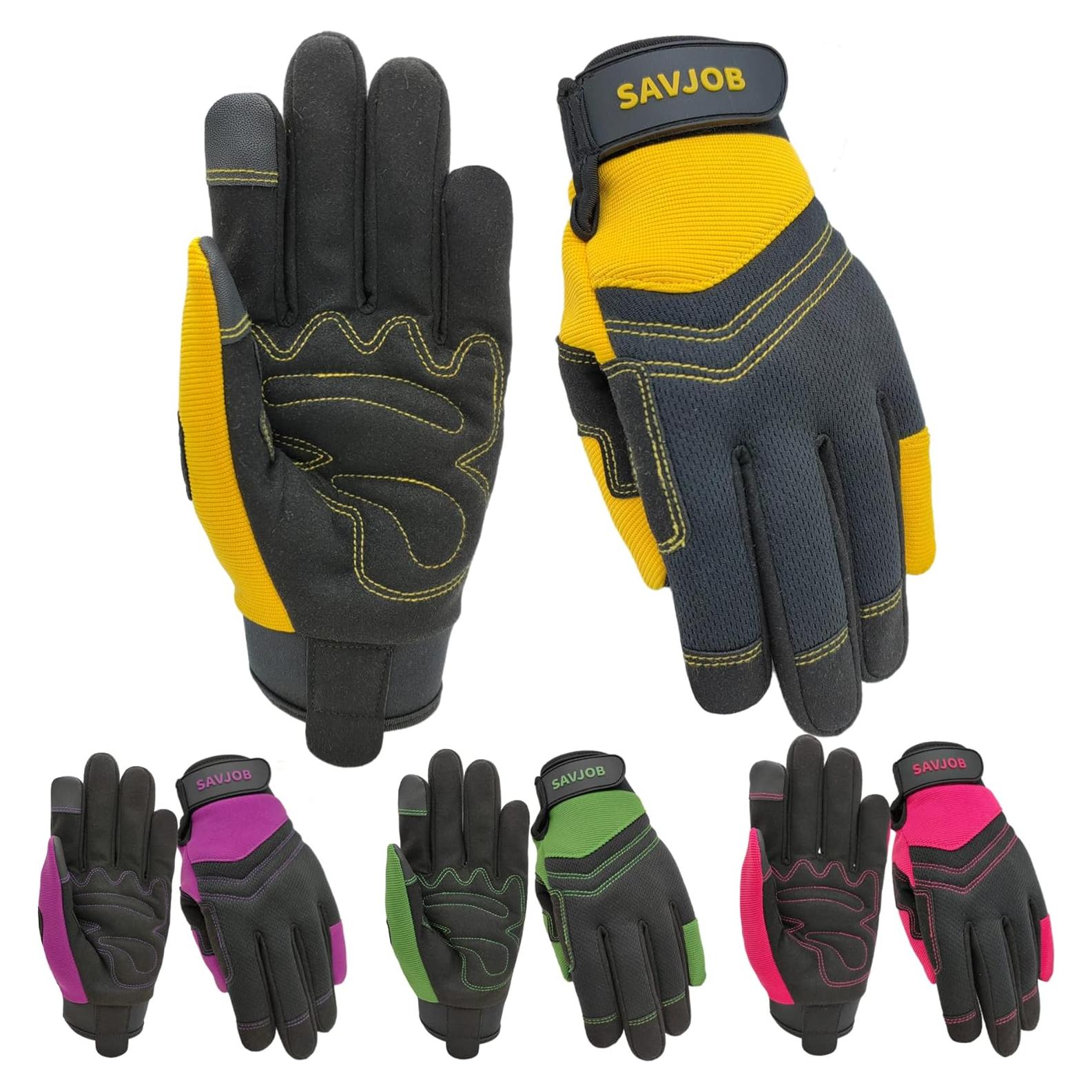 Guantes de Trabajo de Seguridad Unisex Ajuste Rendimiento