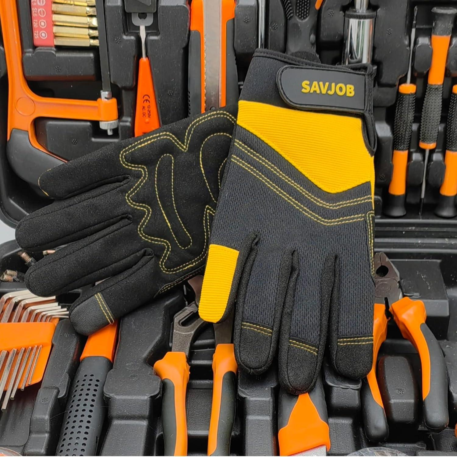 Guantes de Trabajo de Seguridad Unisex Ajuste Rendimiento