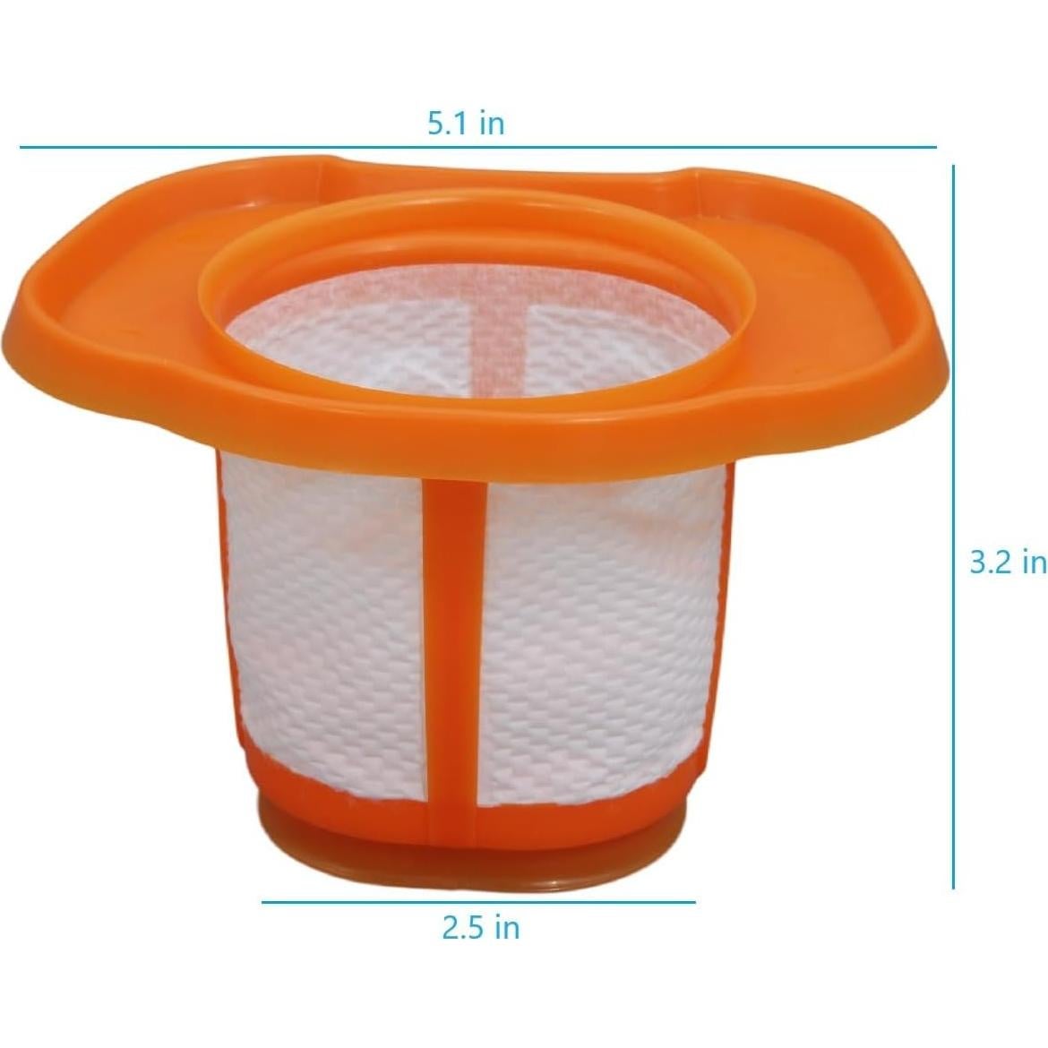 Filtros de Reemplazo Auloea para Aspiradora BLACK+DECKER - 2 Paquetes