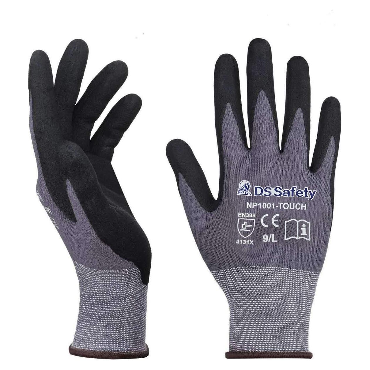 Guantes de Trabajo NP1001 Dalian Ajuste Cómodo Grip 3 Pares